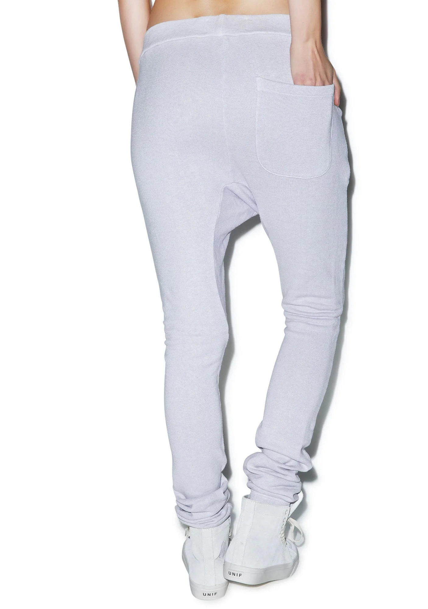Hammer Time Drop Crotch Pants - Dark Gray - Image 7