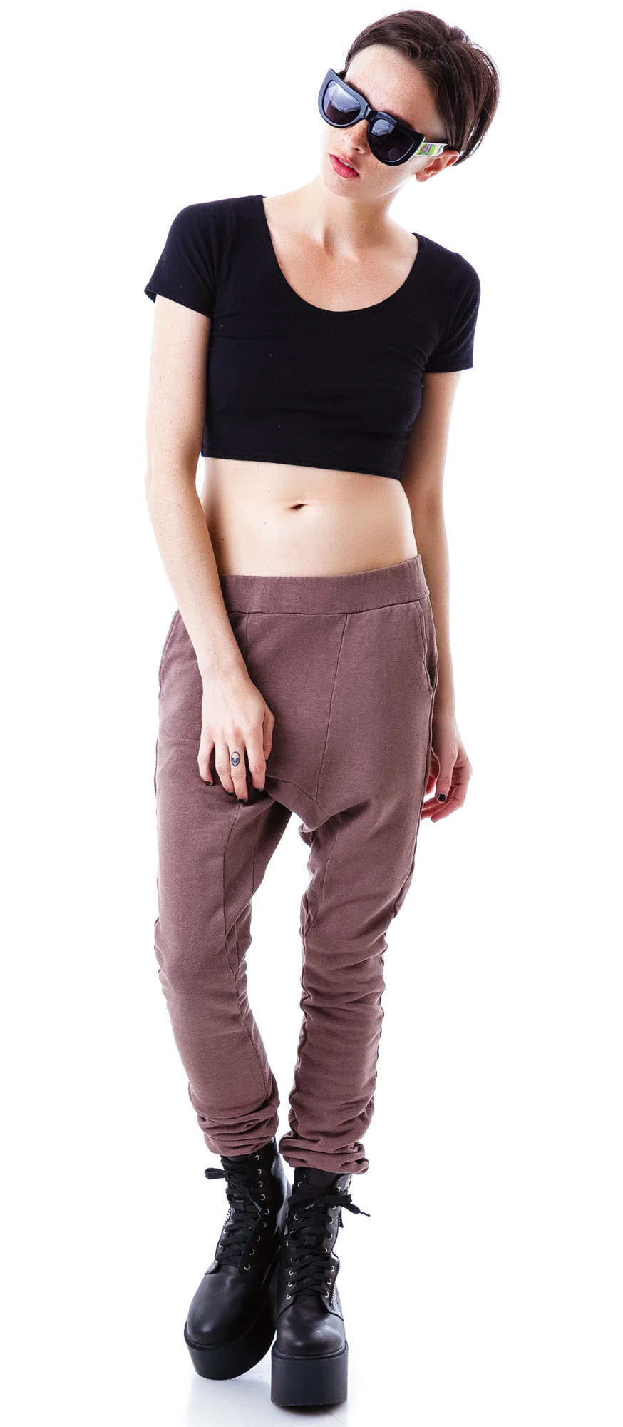 Hammer Time Drop Crotch Pants - Dark Gray - Image 9