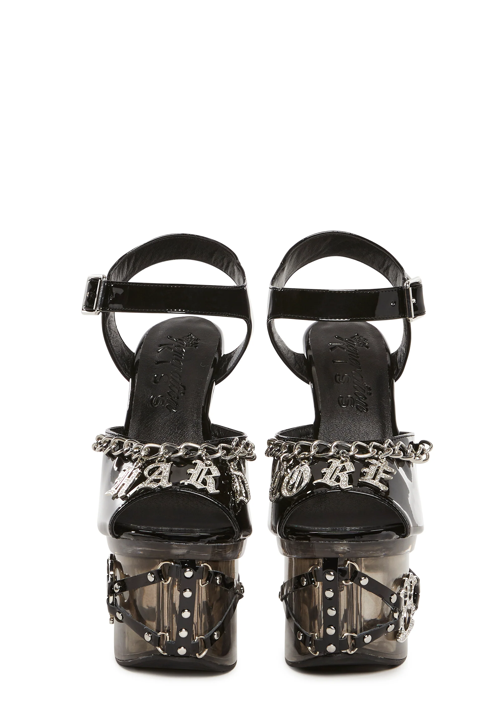 Hardcore Lucite Platform Heels - Image 3