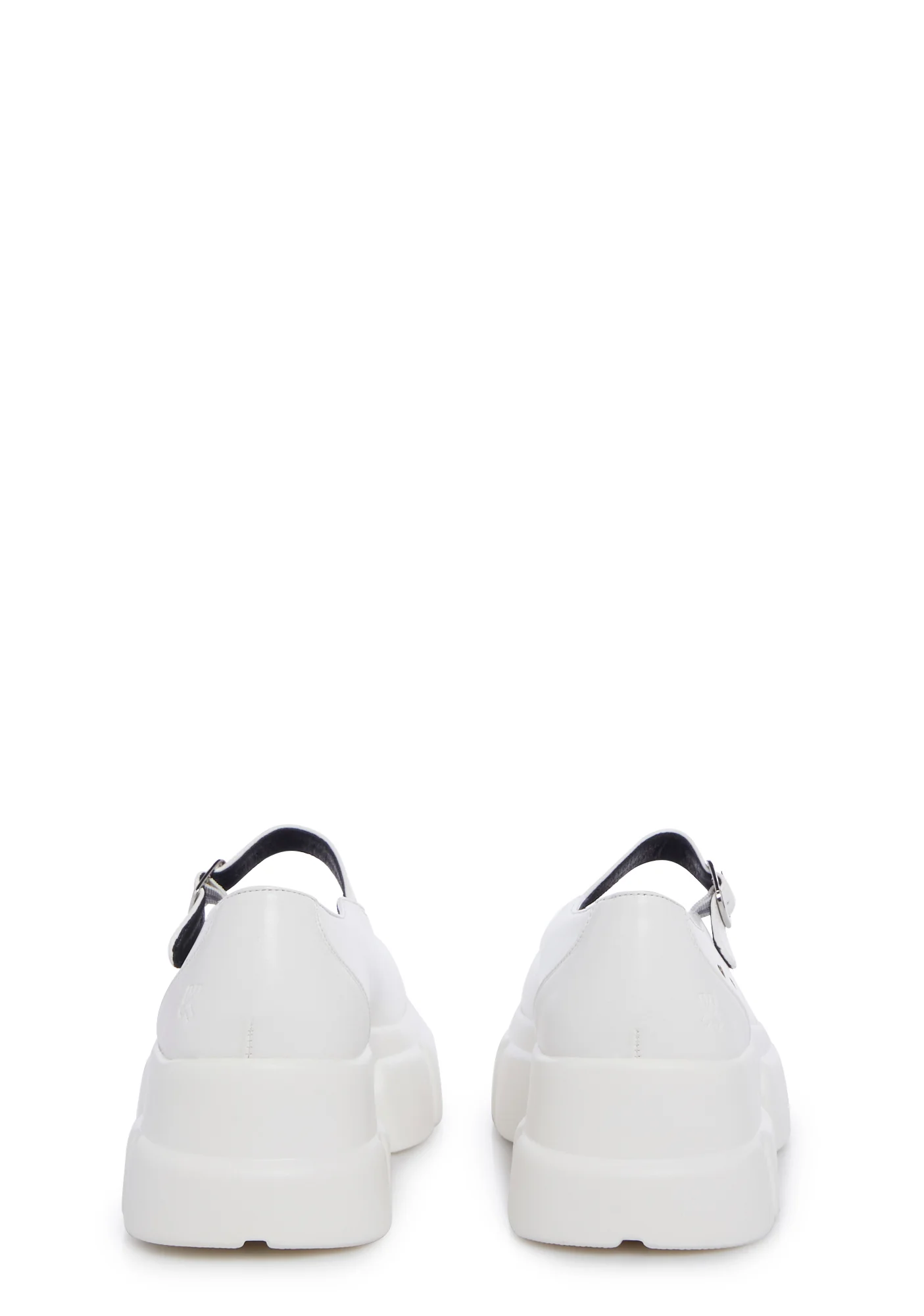 Harmony Heart Platform Mary Janes - White - Image 4