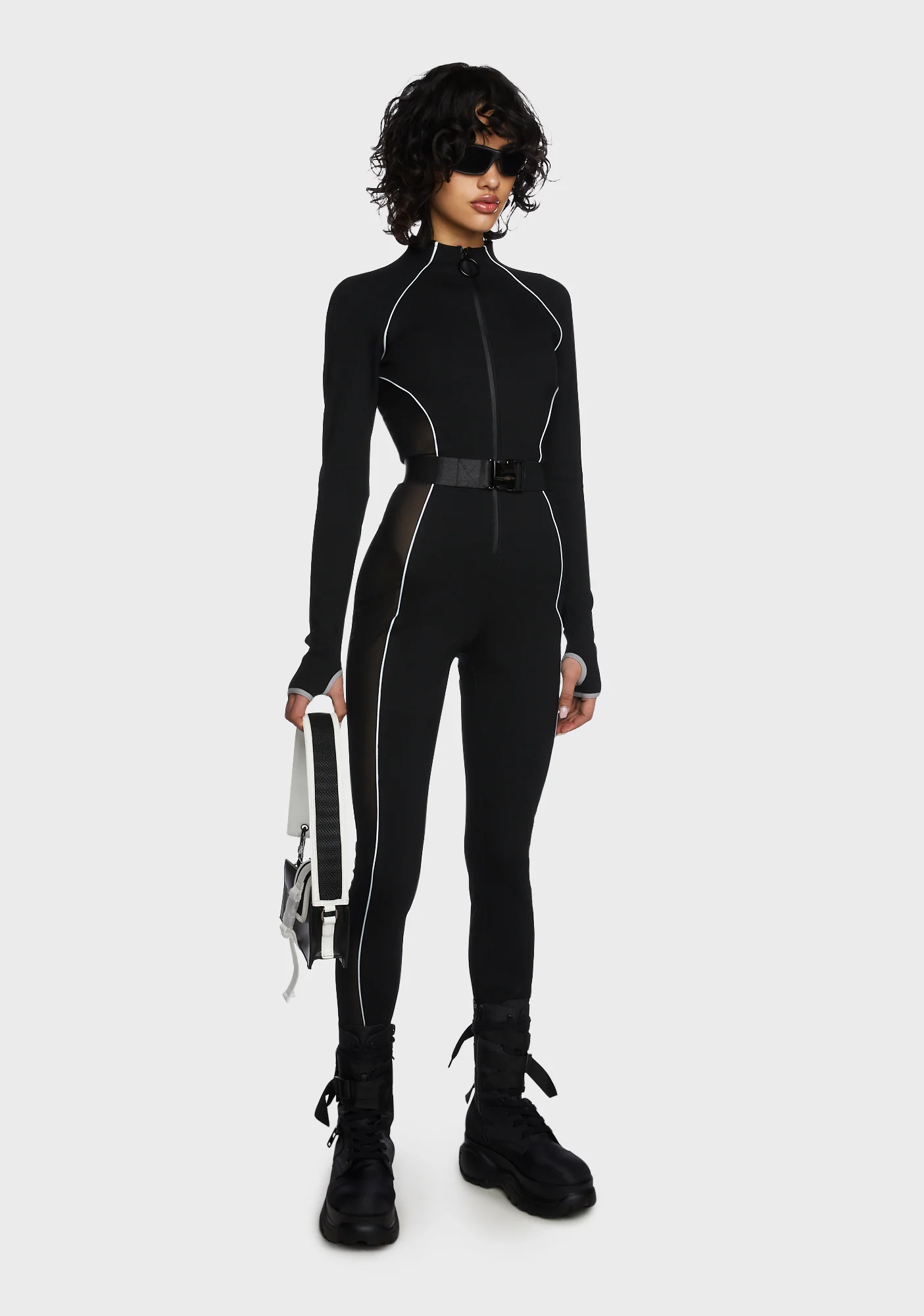 Hashtag Executive Suite Reflective Catsuit - Image 5