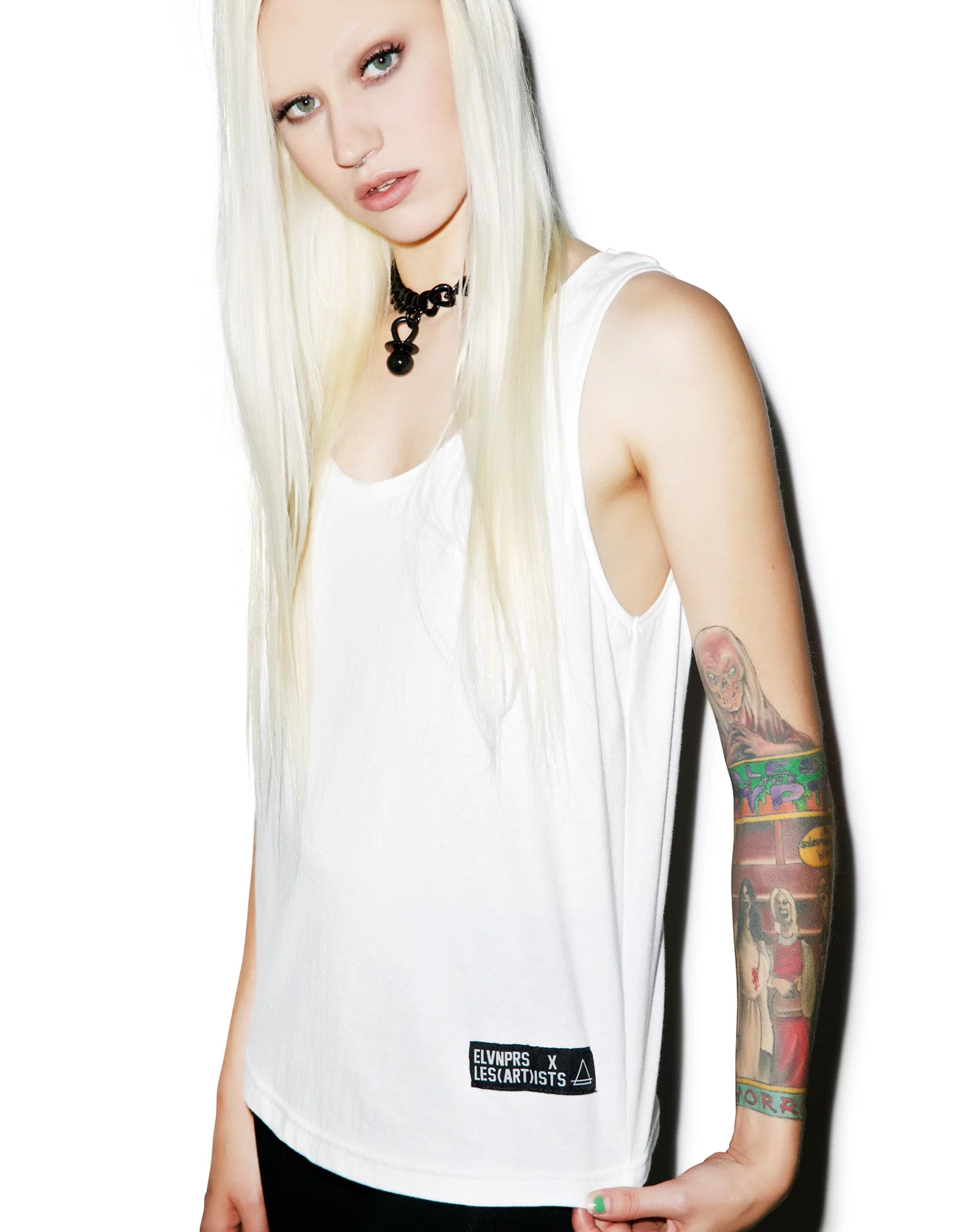 Hate Deb Tee - Black - Image 8