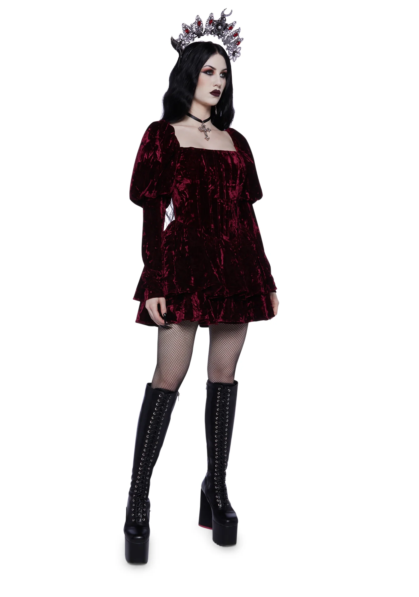 Haunted Hearts Mini Dress - Image 2