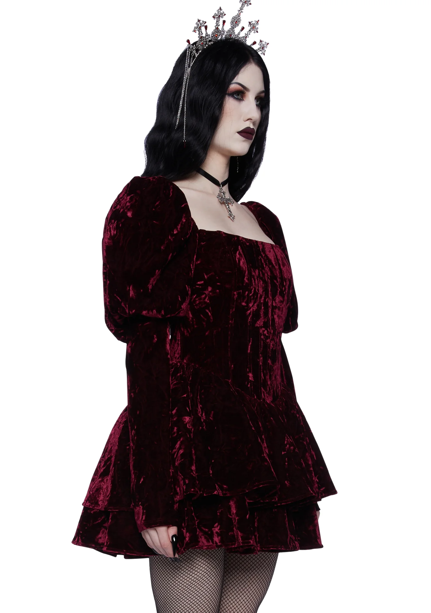 Haunted Hearts Mini Dress - Image 3