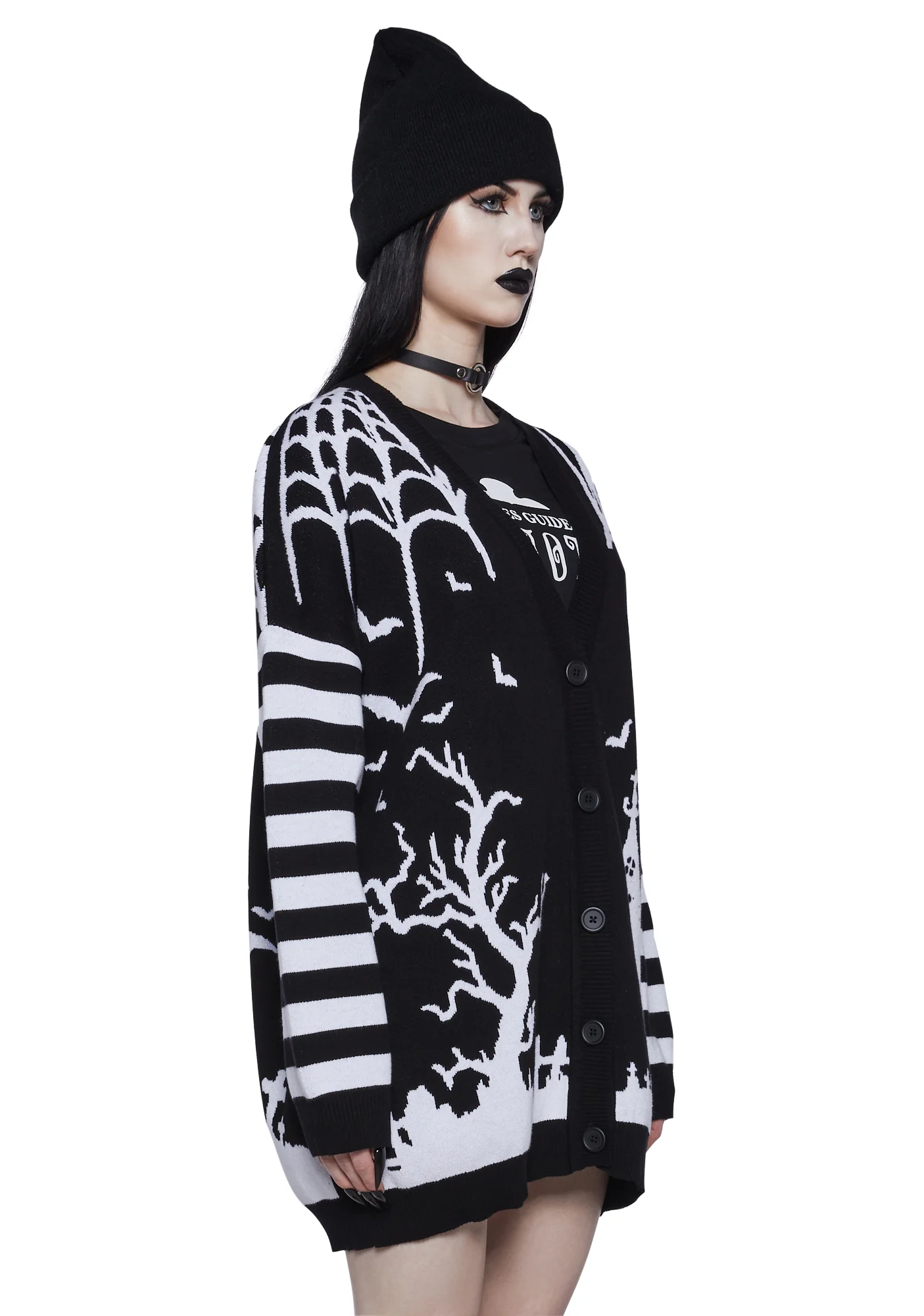 Haunted Homestead Oversized Cardigan - Image 4