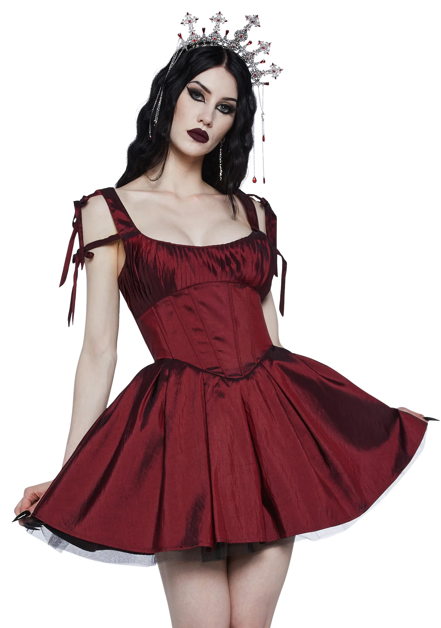 Haunted Hue Mini Dress - Image 6