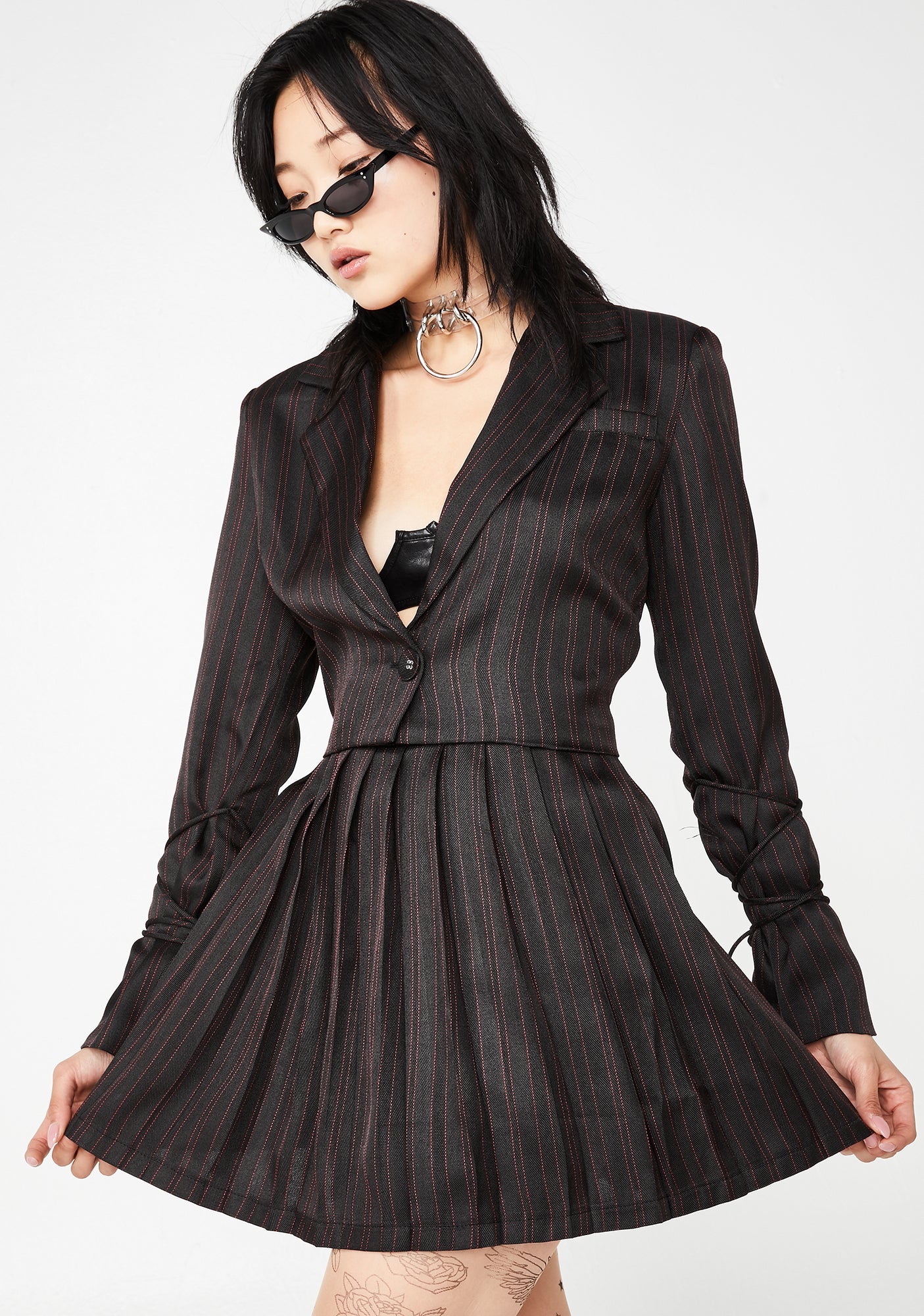 Head Mistress Pleated Skirt - Image 2