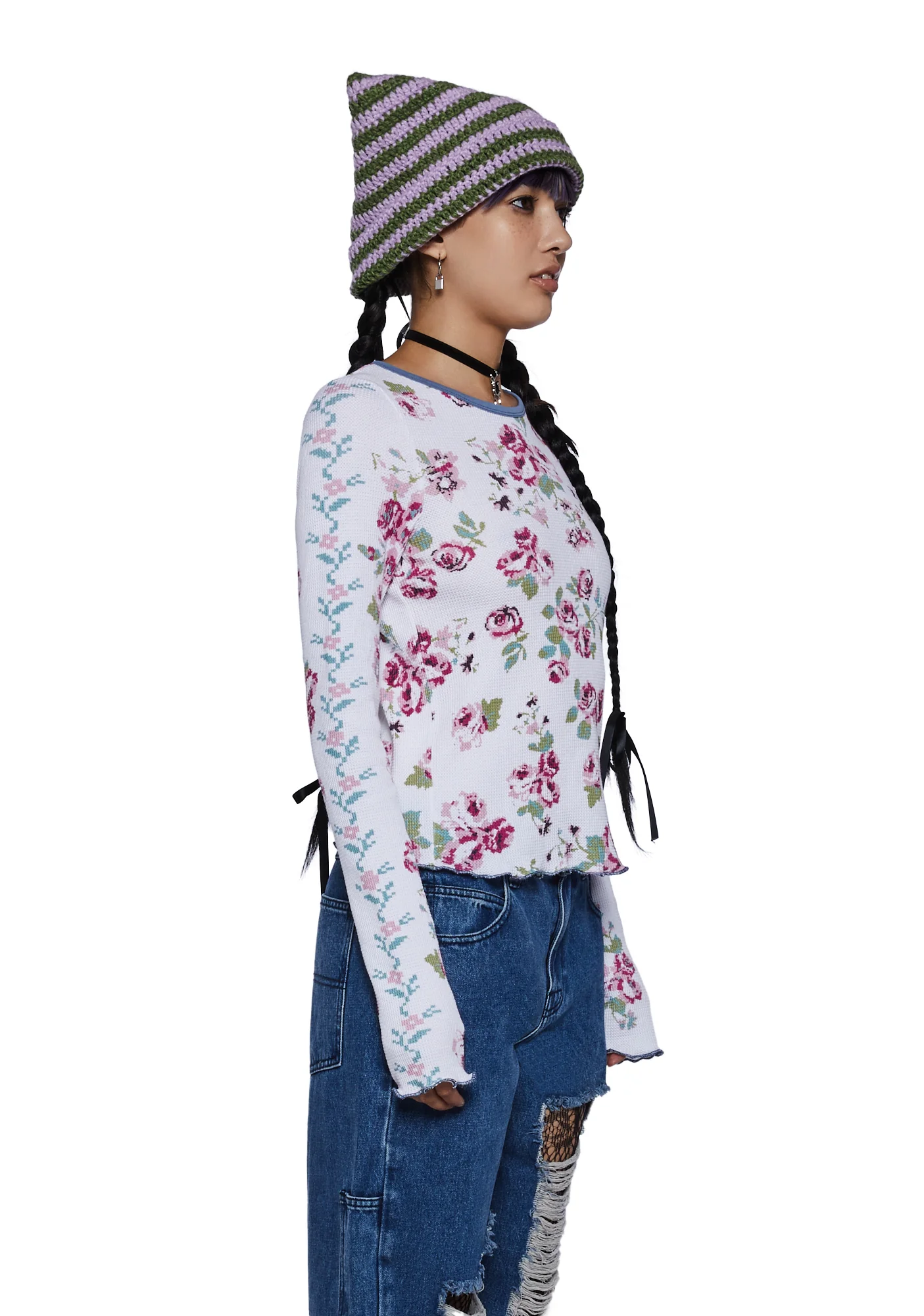 Heart Laid Bare Thermal Top - Image 3