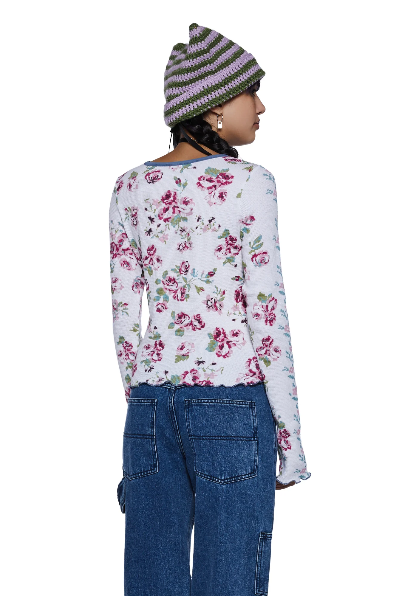 Heart Laid Bare Thermal Top - Image 4