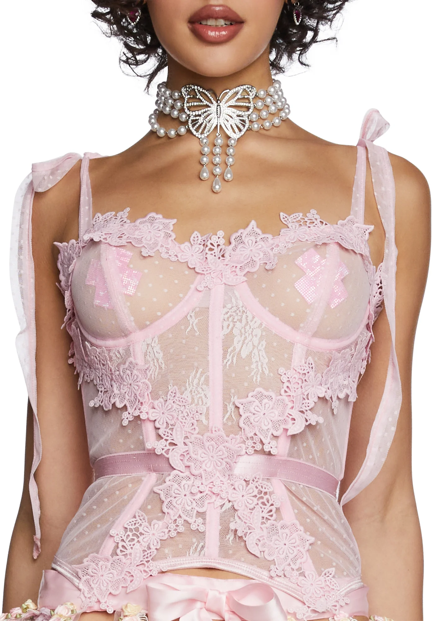 Heart Revealed Lace Corset - Image 5