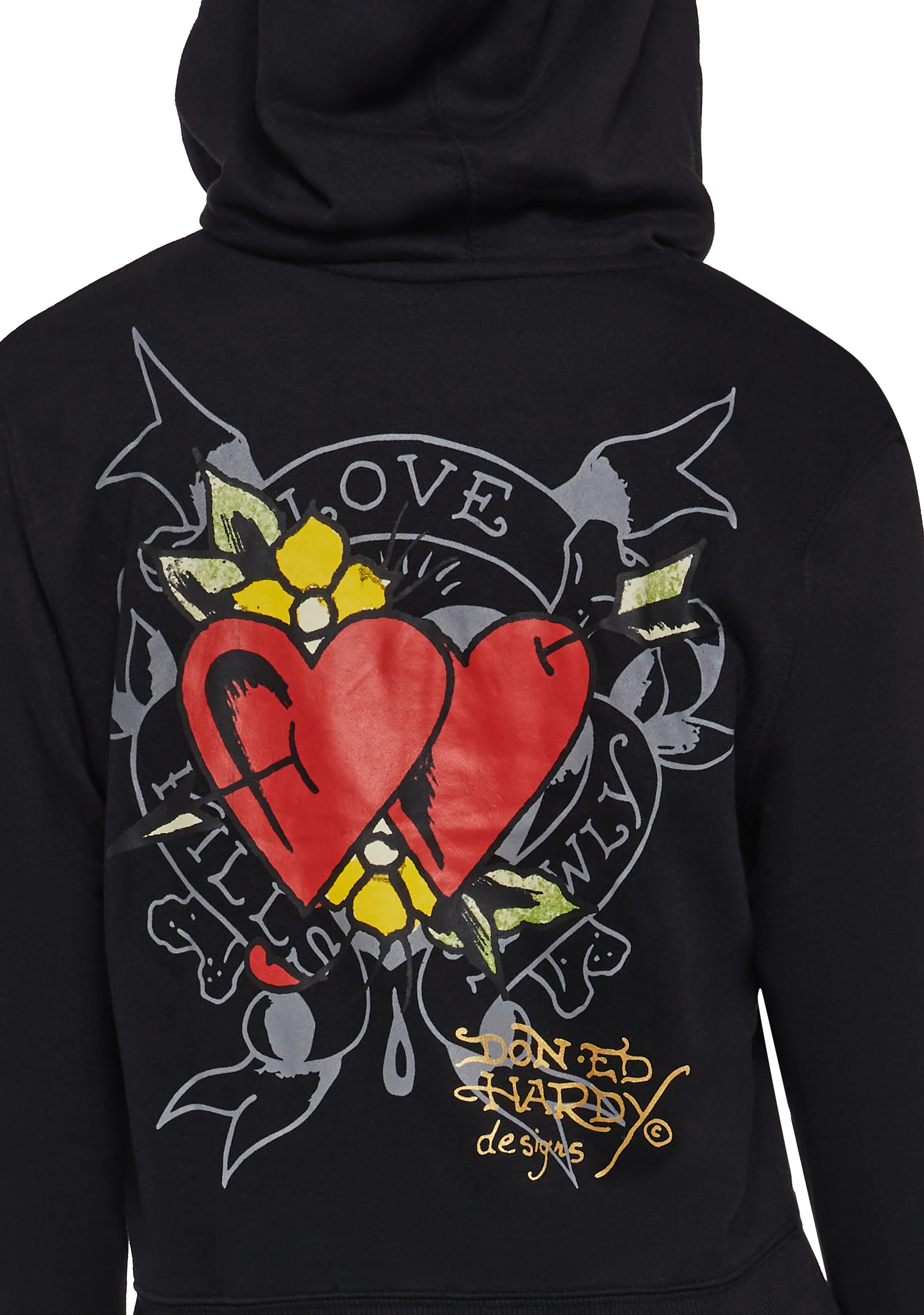 Heart Snake Zip Front Hoodie - Image 7