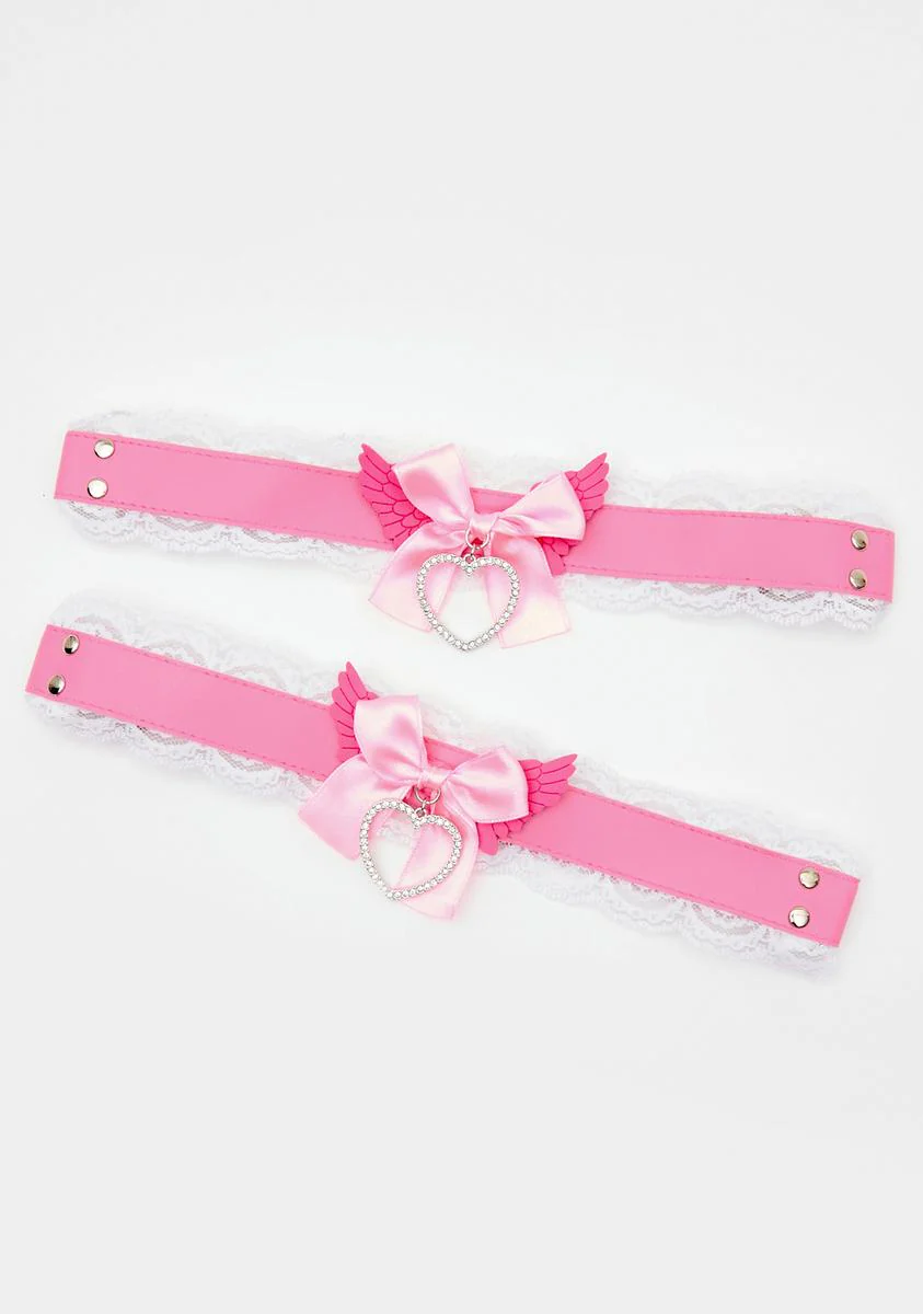 Heart Time Leg Garter - Image 2