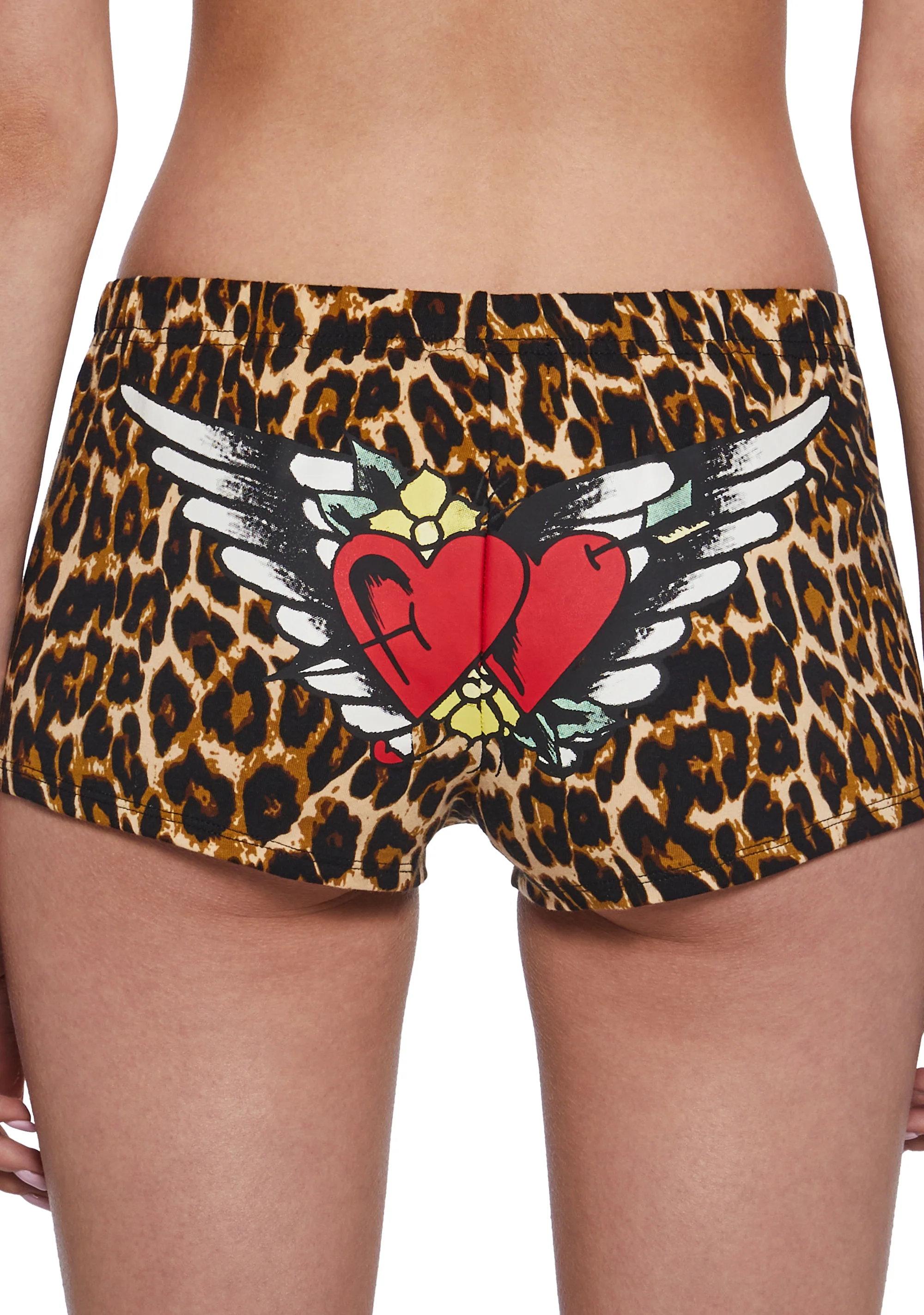 Leopard Booty Shorts - Image 6