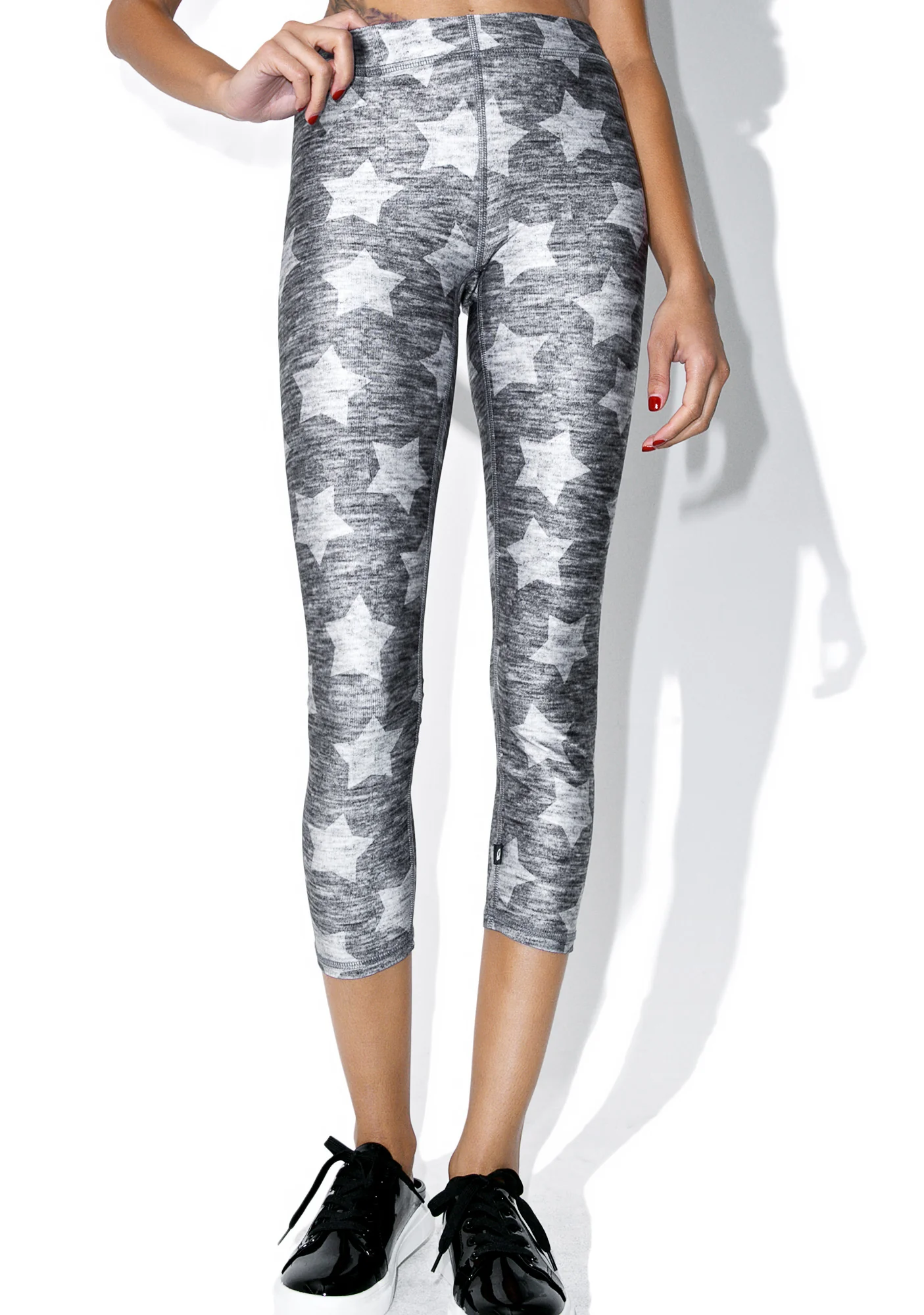 Heathered Stars Capris - Image 8