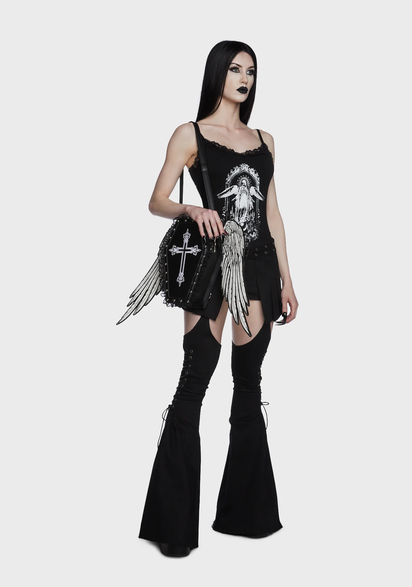 Heavenly Messenger Coffin Backpack - Image 6