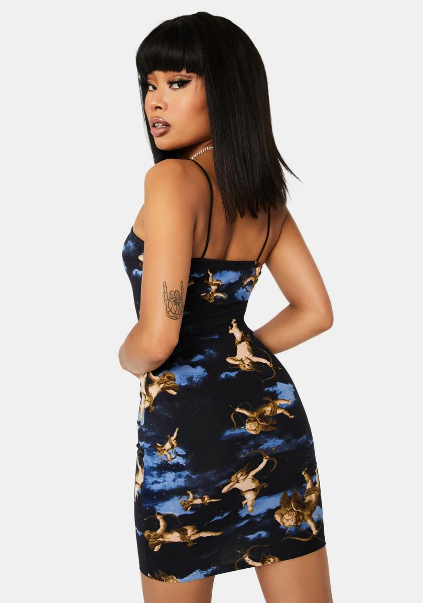 Heaven's Calling Mini Dress - Image 4