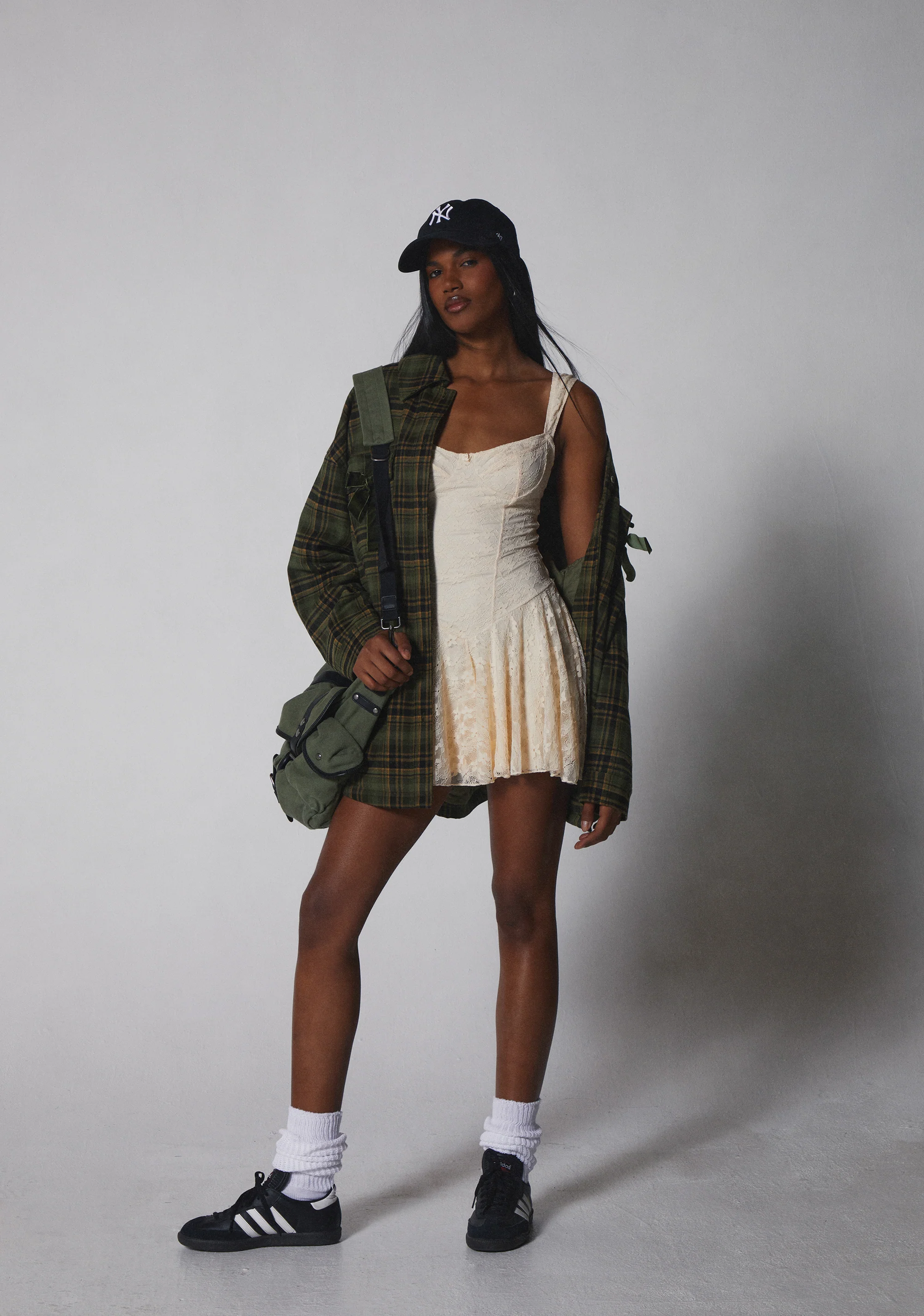Perfect Date Mini Dress - Off White - Image 6
