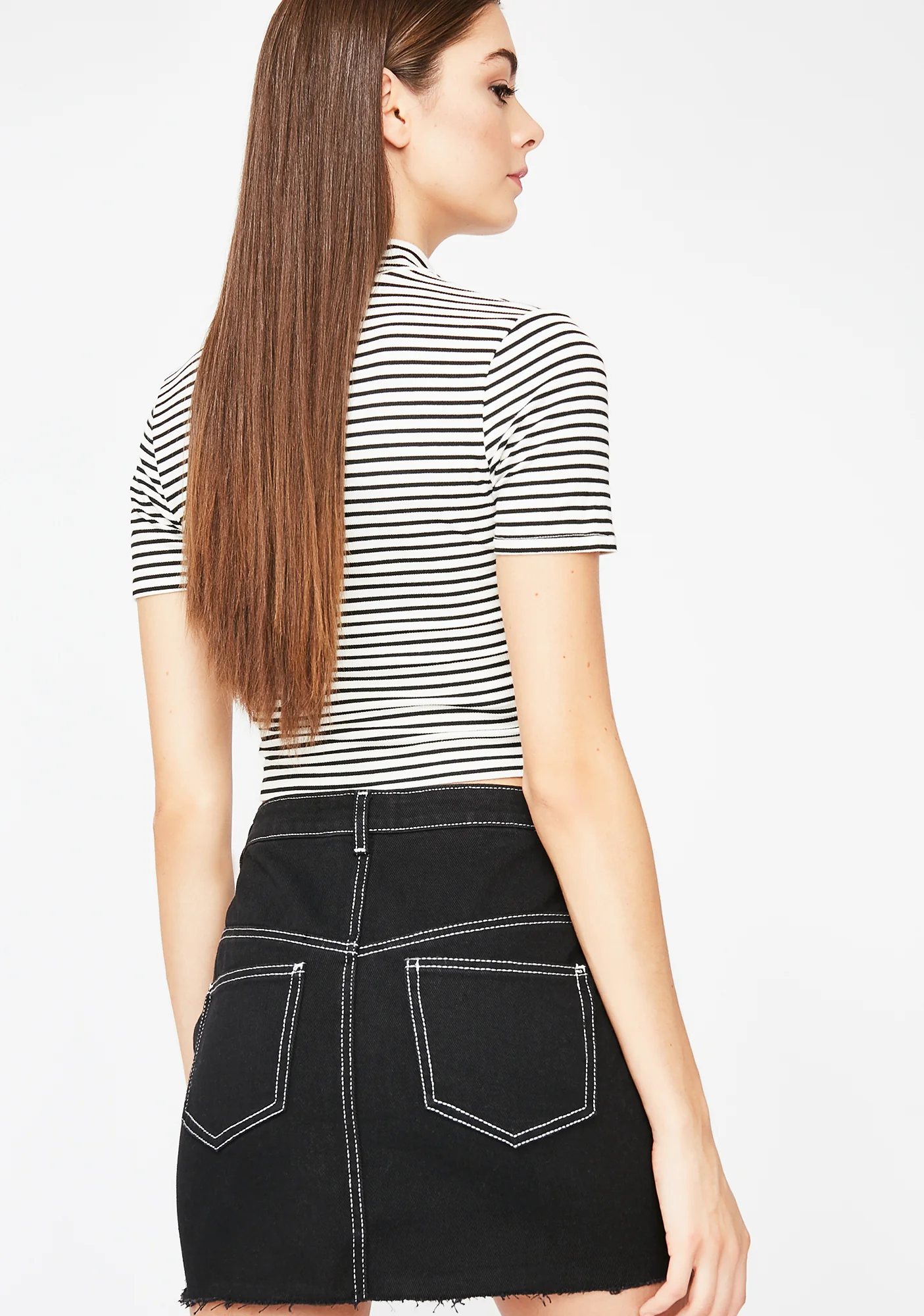 Hello Dolly Denim Skirt - Image 4
