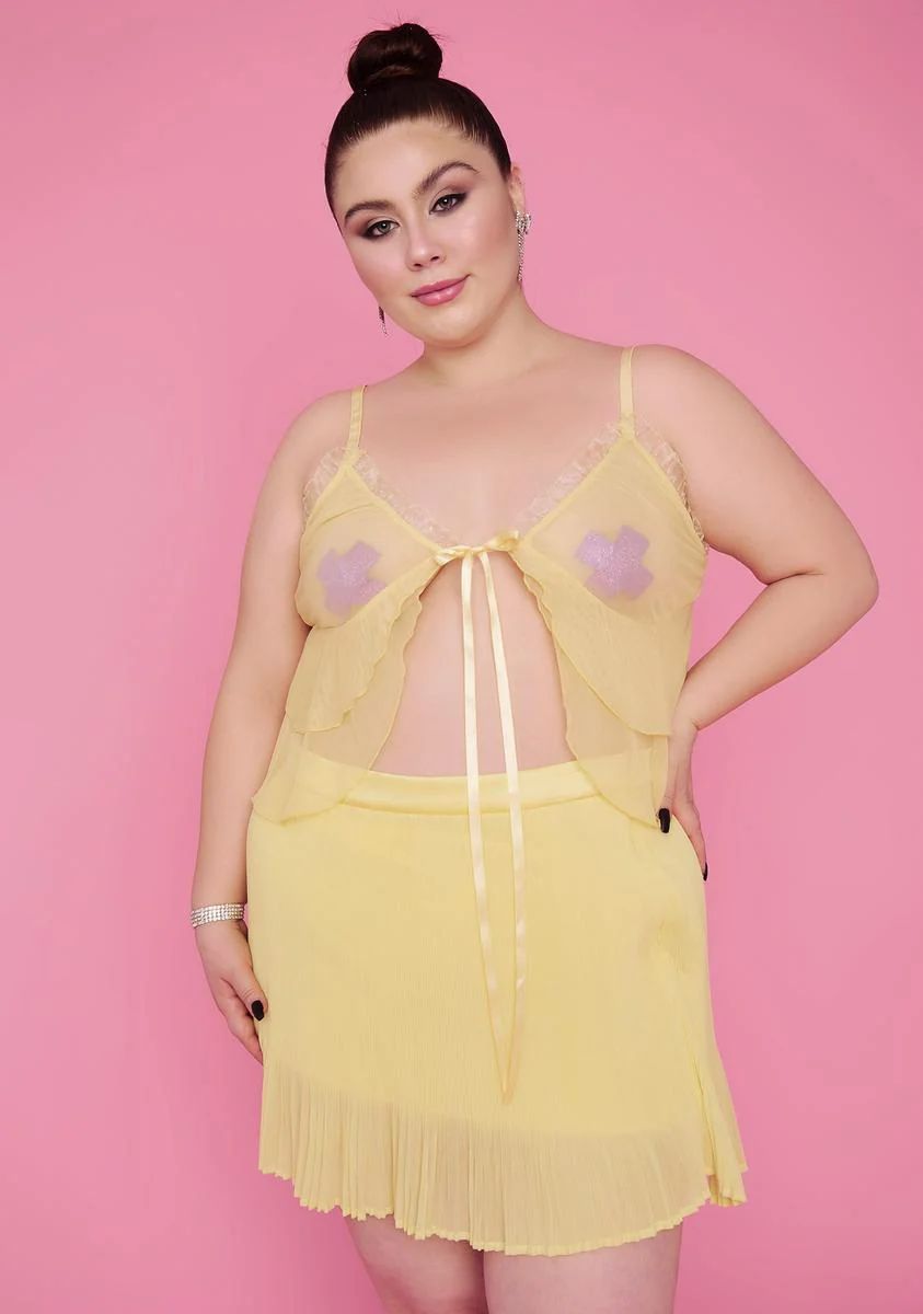 Her Honeymoon Avenue Chiffon Skirt - Image 2