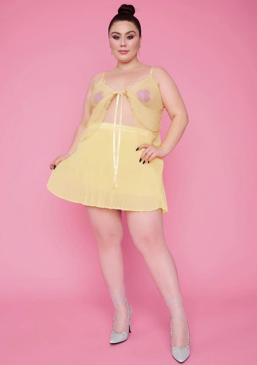 Her Honeymoon Avenue Chiffon Skirt - Image 3