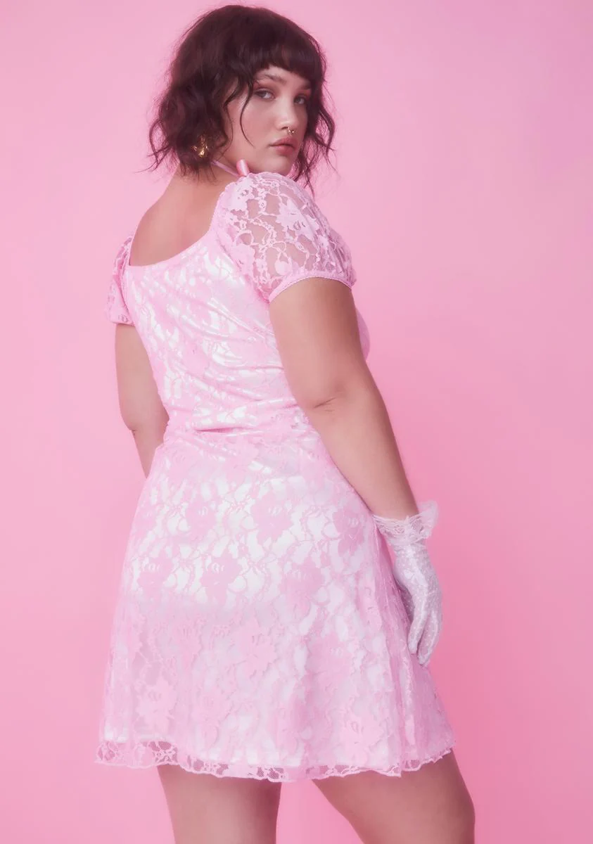Her True Love's Kiss Lace Dress - Image 4