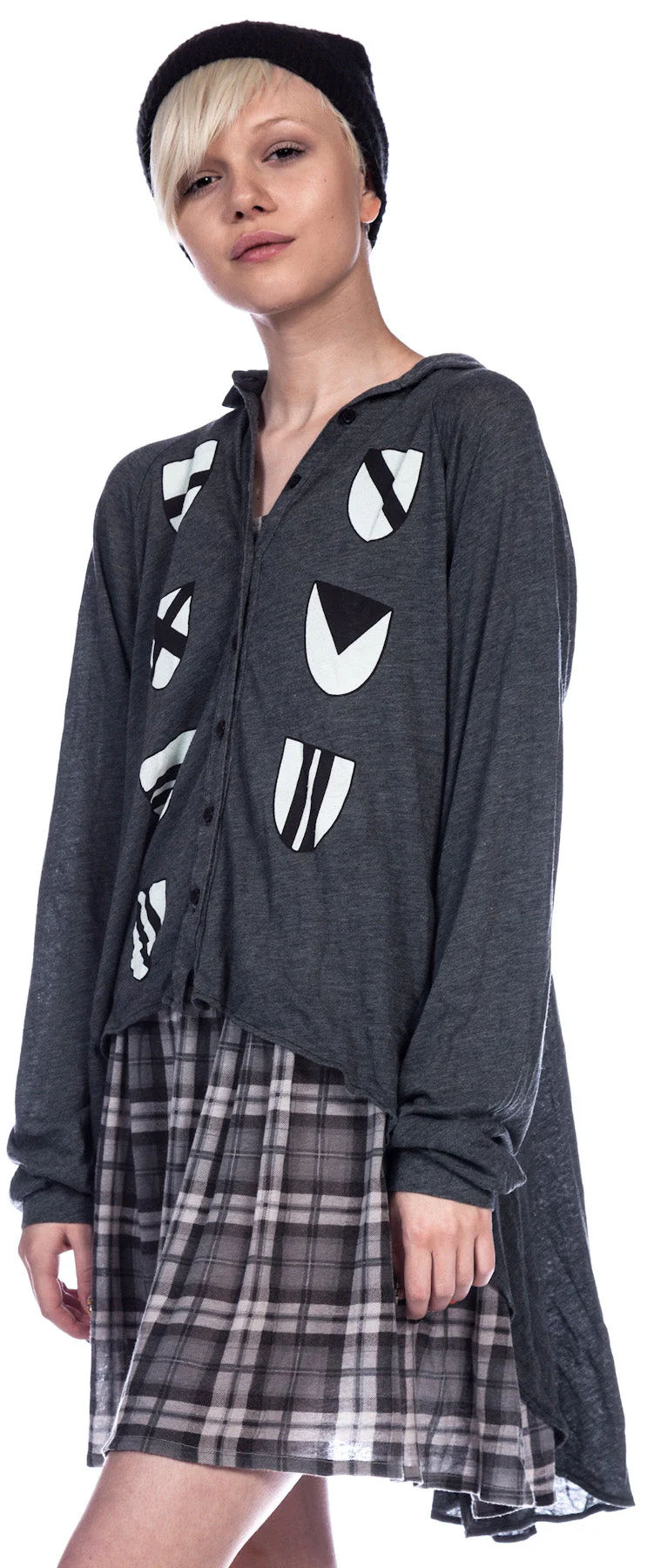 Heraldry Sunday Button Down Shirt - Black - Image 2