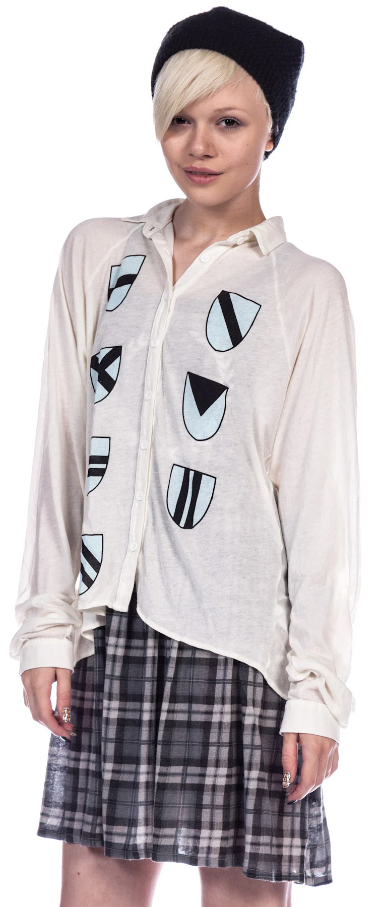 Heraldry Sunday Button Down Shirt - Black - Image 6