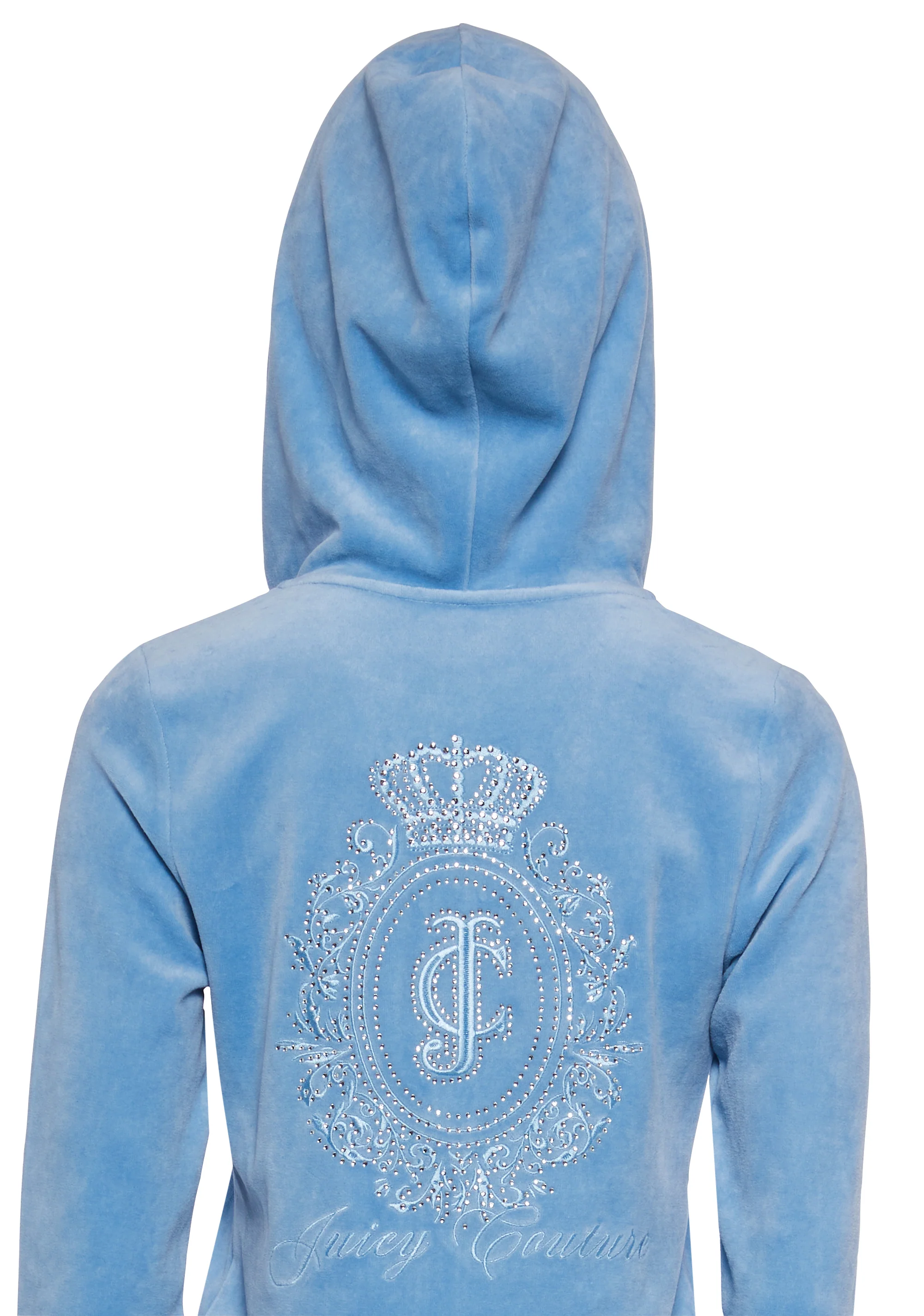 Crown Heritage Cotton Velour Hoodie - Image 4