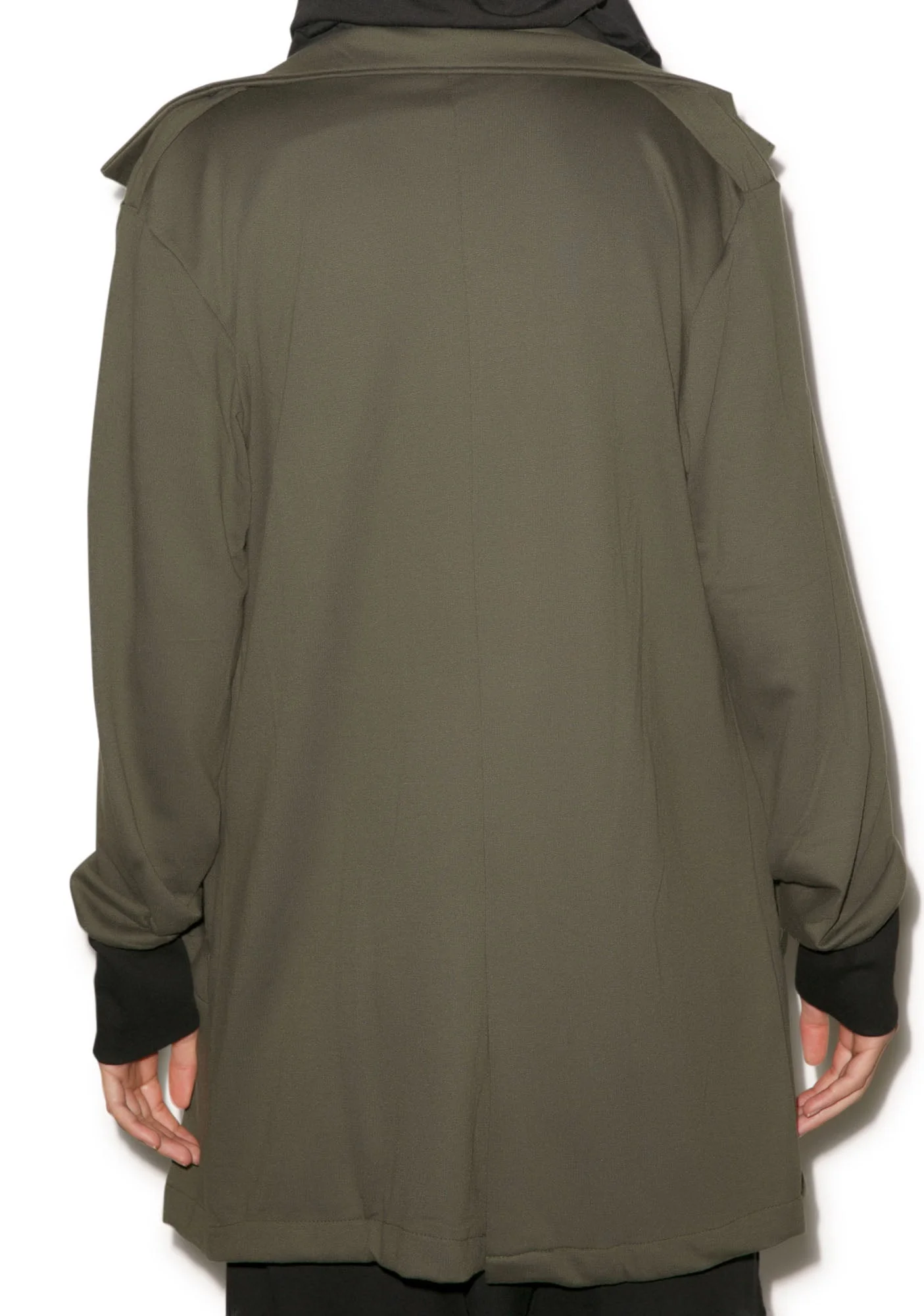 Hero Button Down Top - Black - Image 3