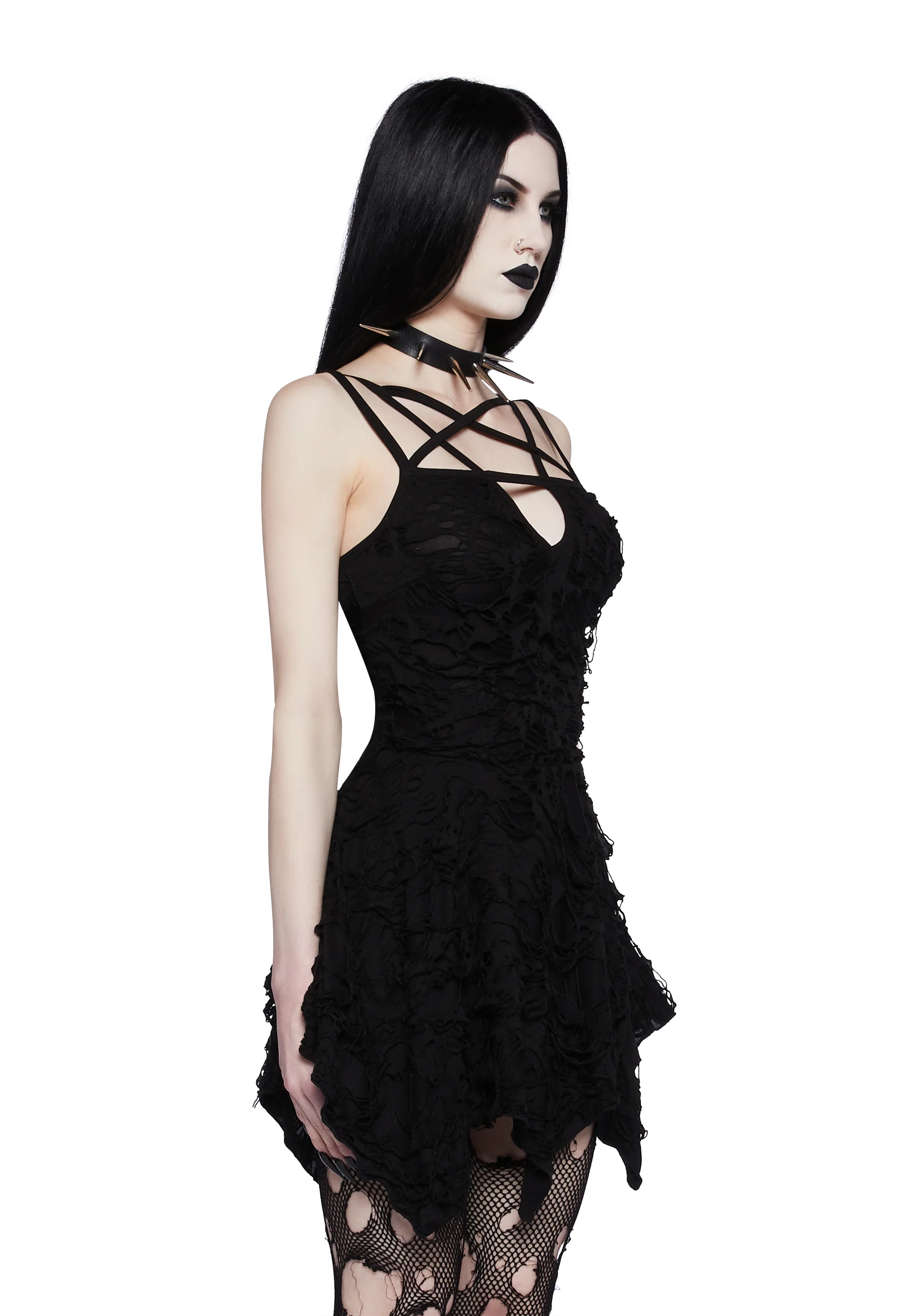 Hex Vex Mini Dress - Image 3