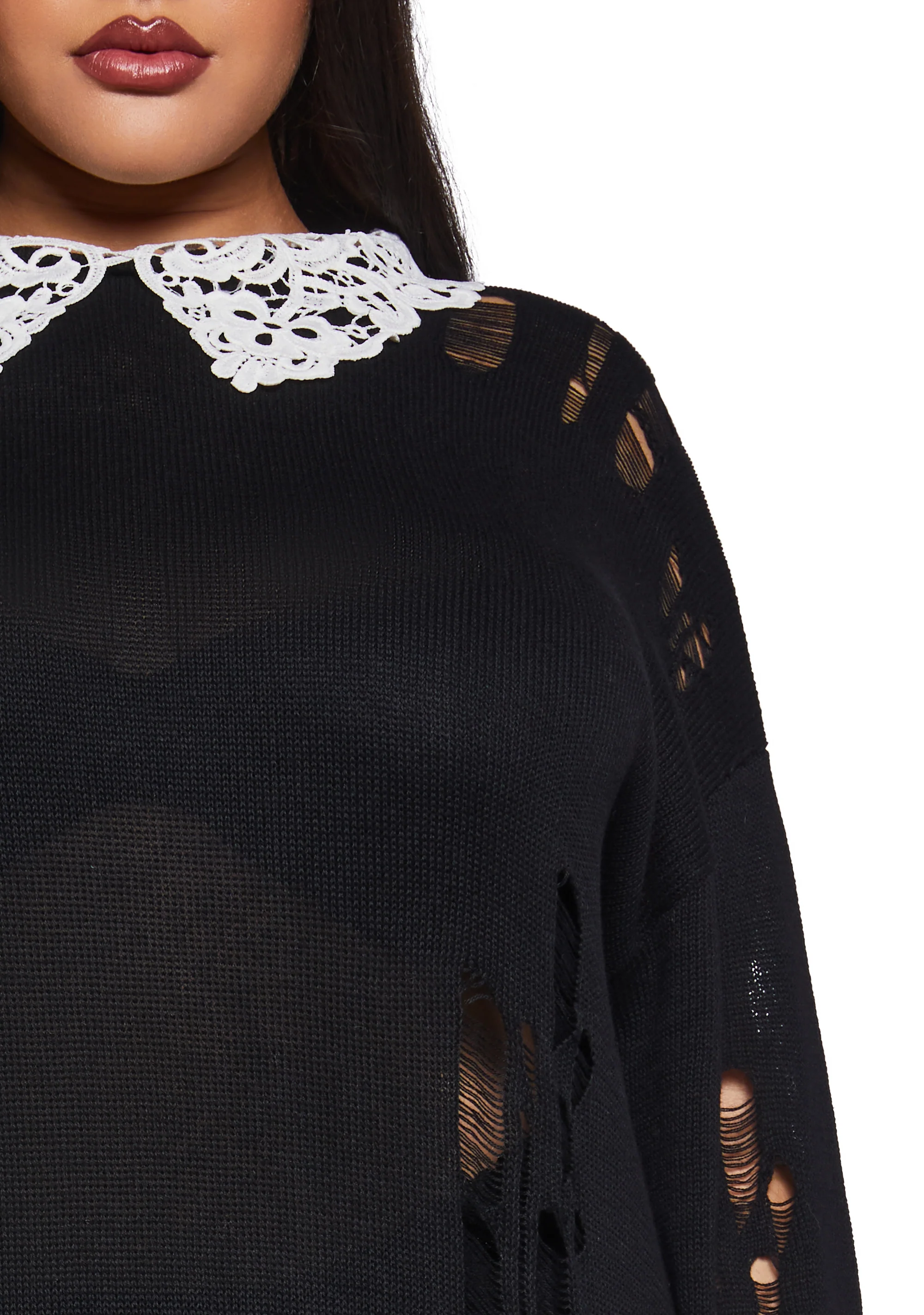 Hexed Vices Distressed Sweater - Image 10