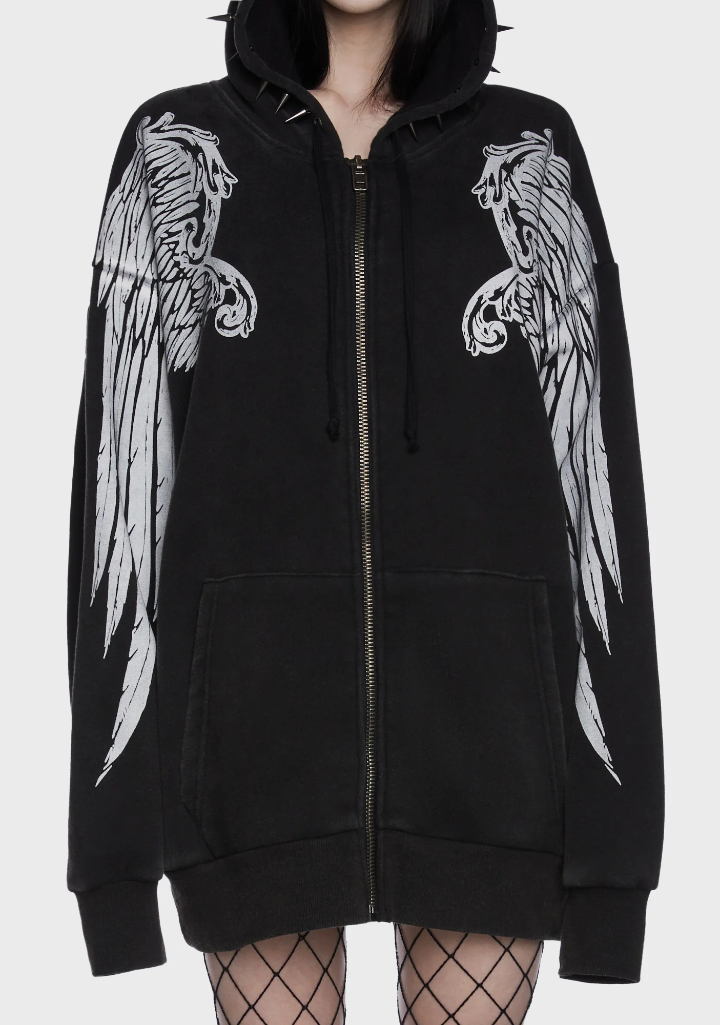 Hidden Guardian Zip-Up Hoodie - Image 6