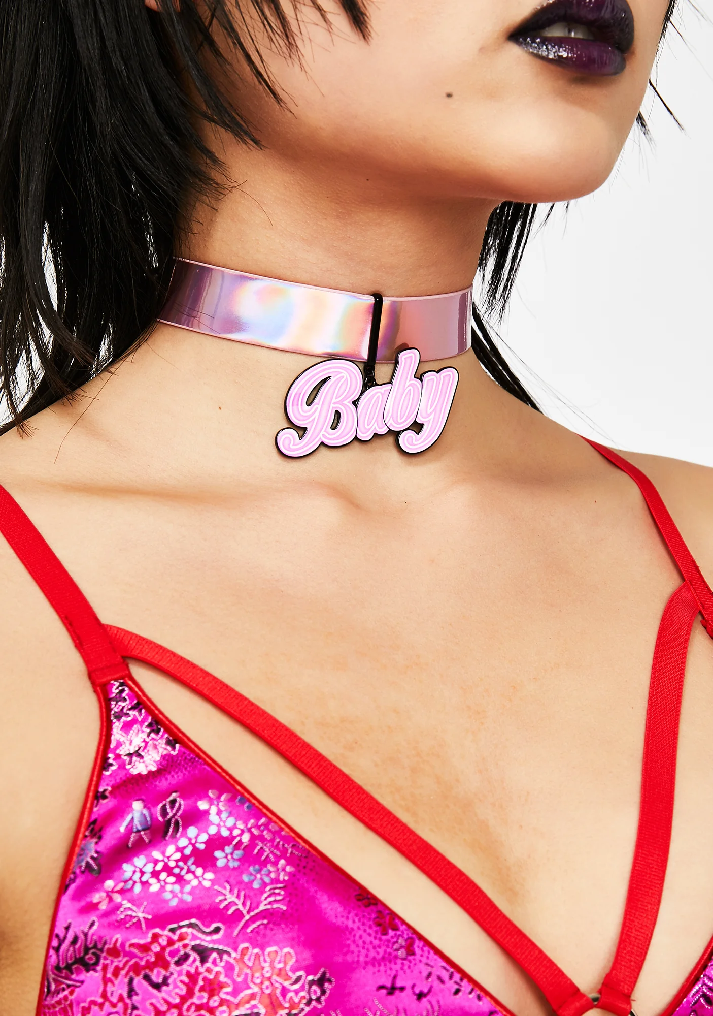 High Class Baby Hologram Choker - Image 3
