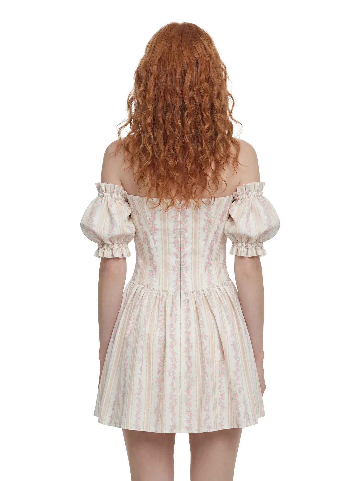Holding Court Corset Dress - White - Image 4