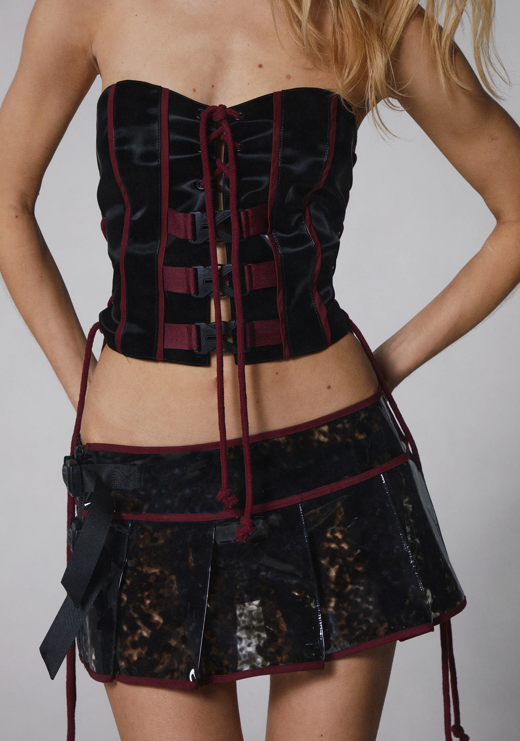 High Velocity Pleated Mini Skirt - Image 6