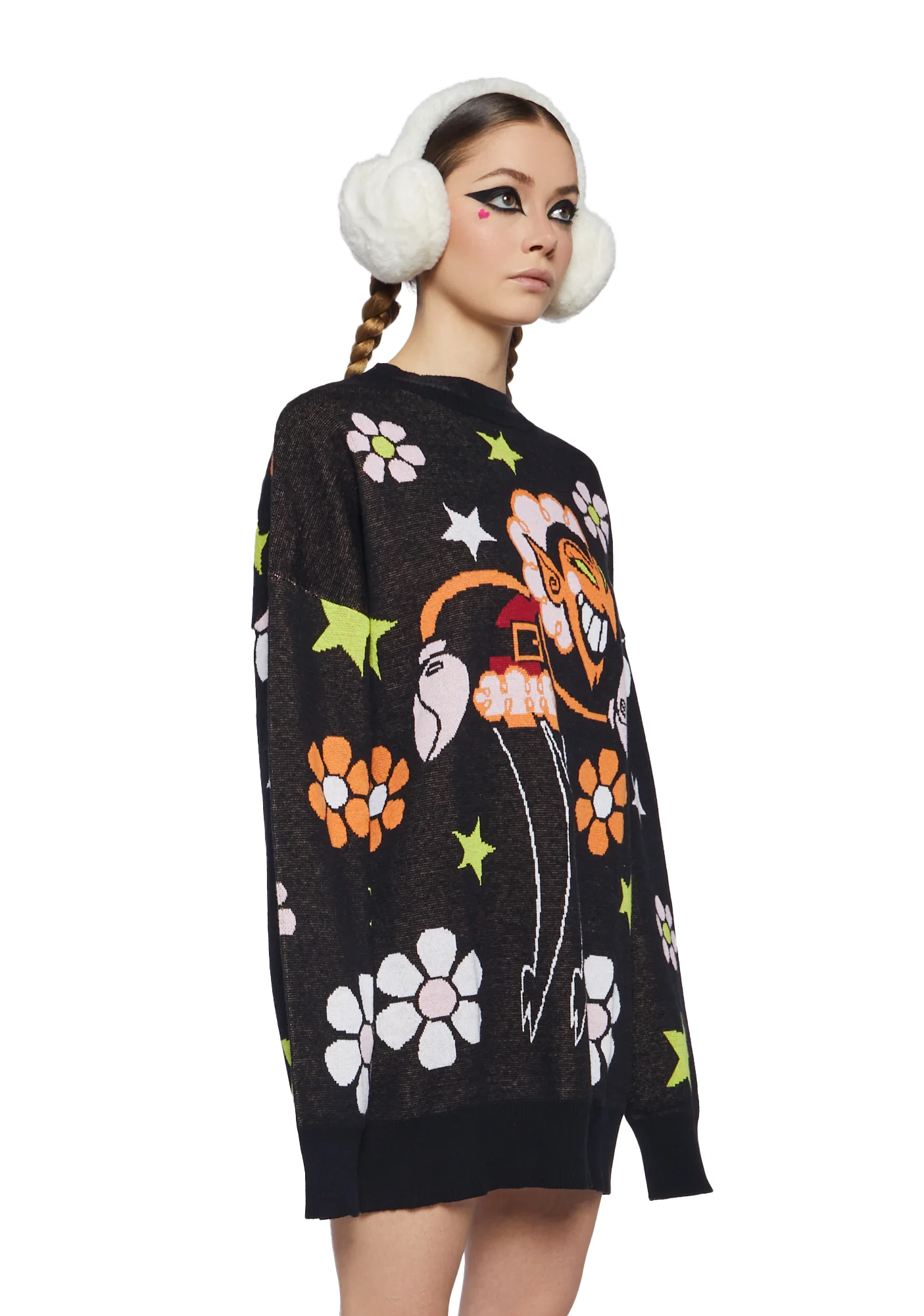 Boogie Frights Intarsia Sweater - Image 4