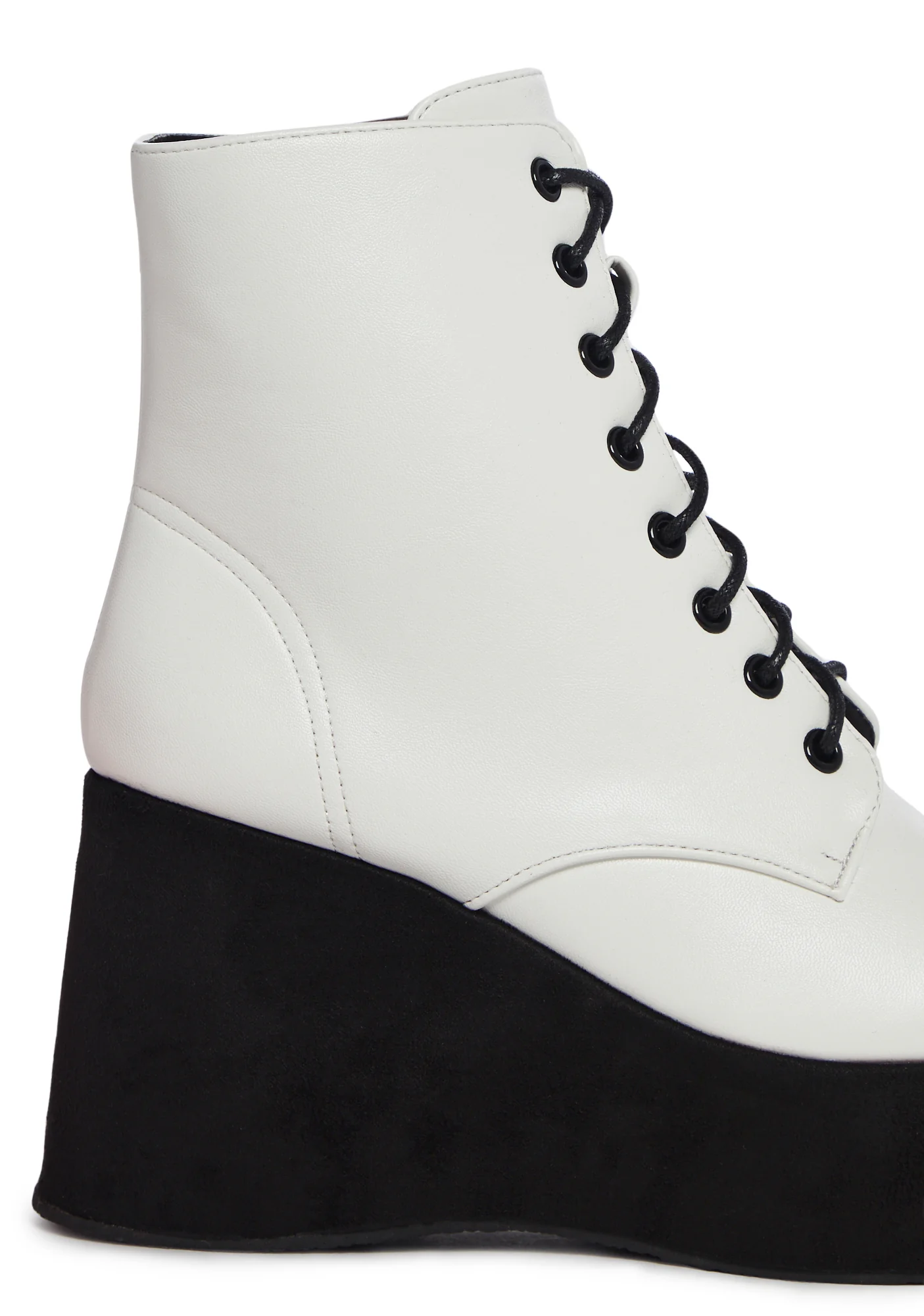 Daylight Club Platform Boots-White - Image 2