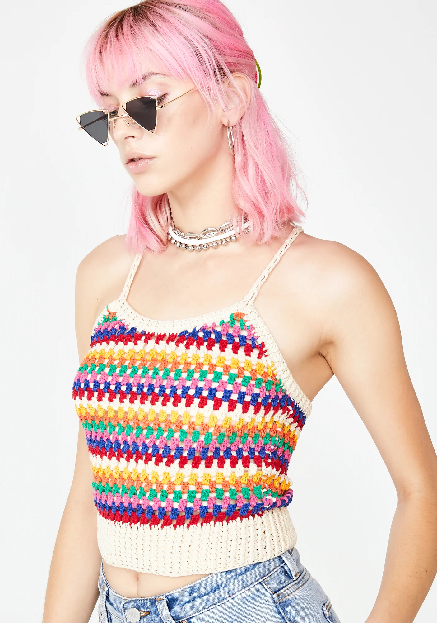 Hippie Sugar Crochet Top - Image 2