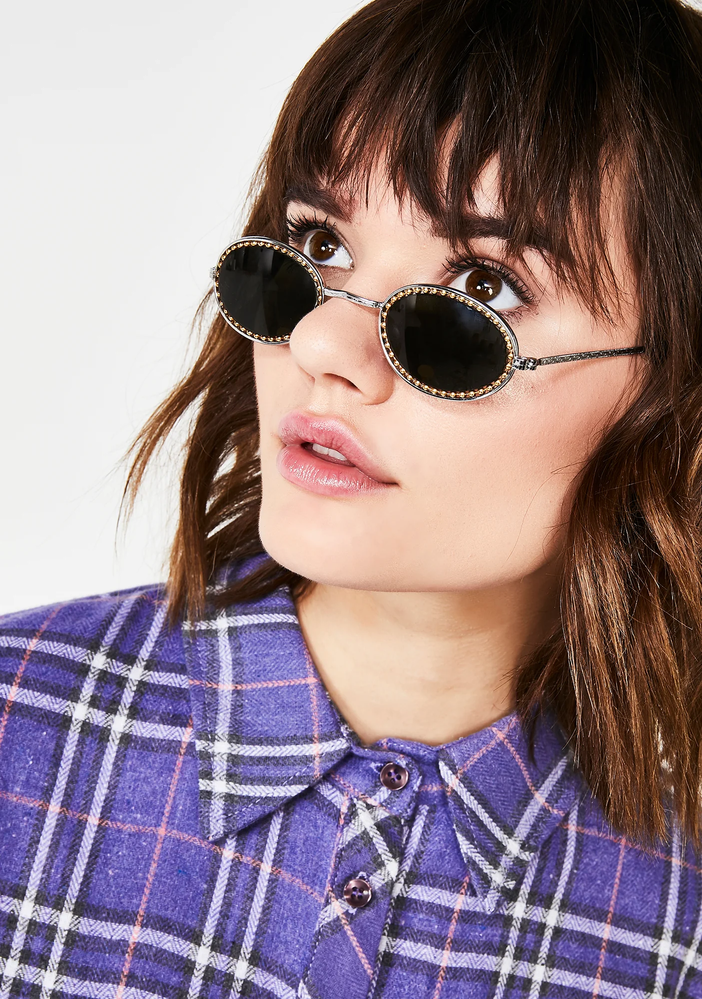 Hipster Glam Studded Sunglasses - Image 4