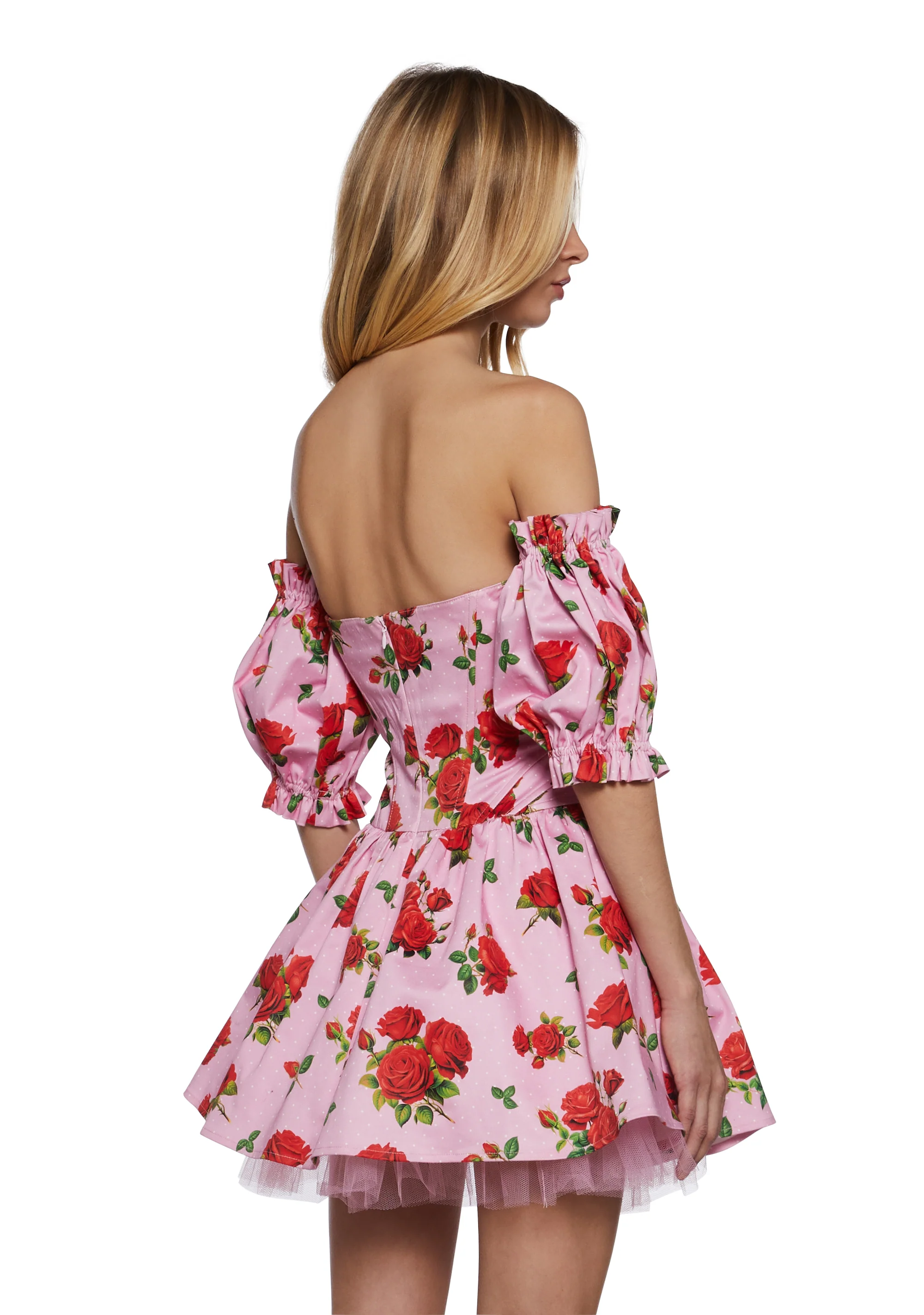 Holding Court Corset Dress - Pink - Image 4