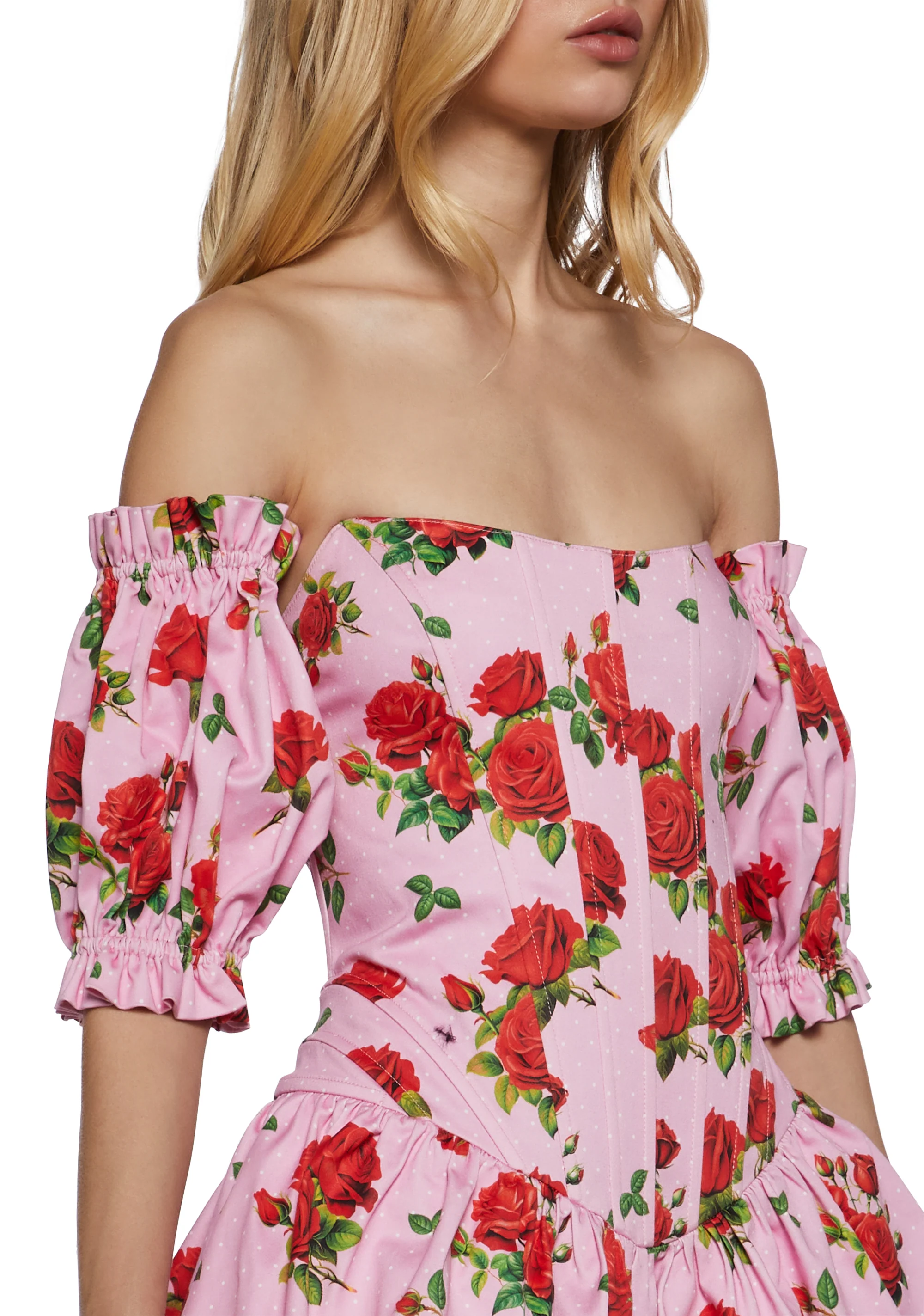 Holding Court Corset Dress - Pink - Image 5