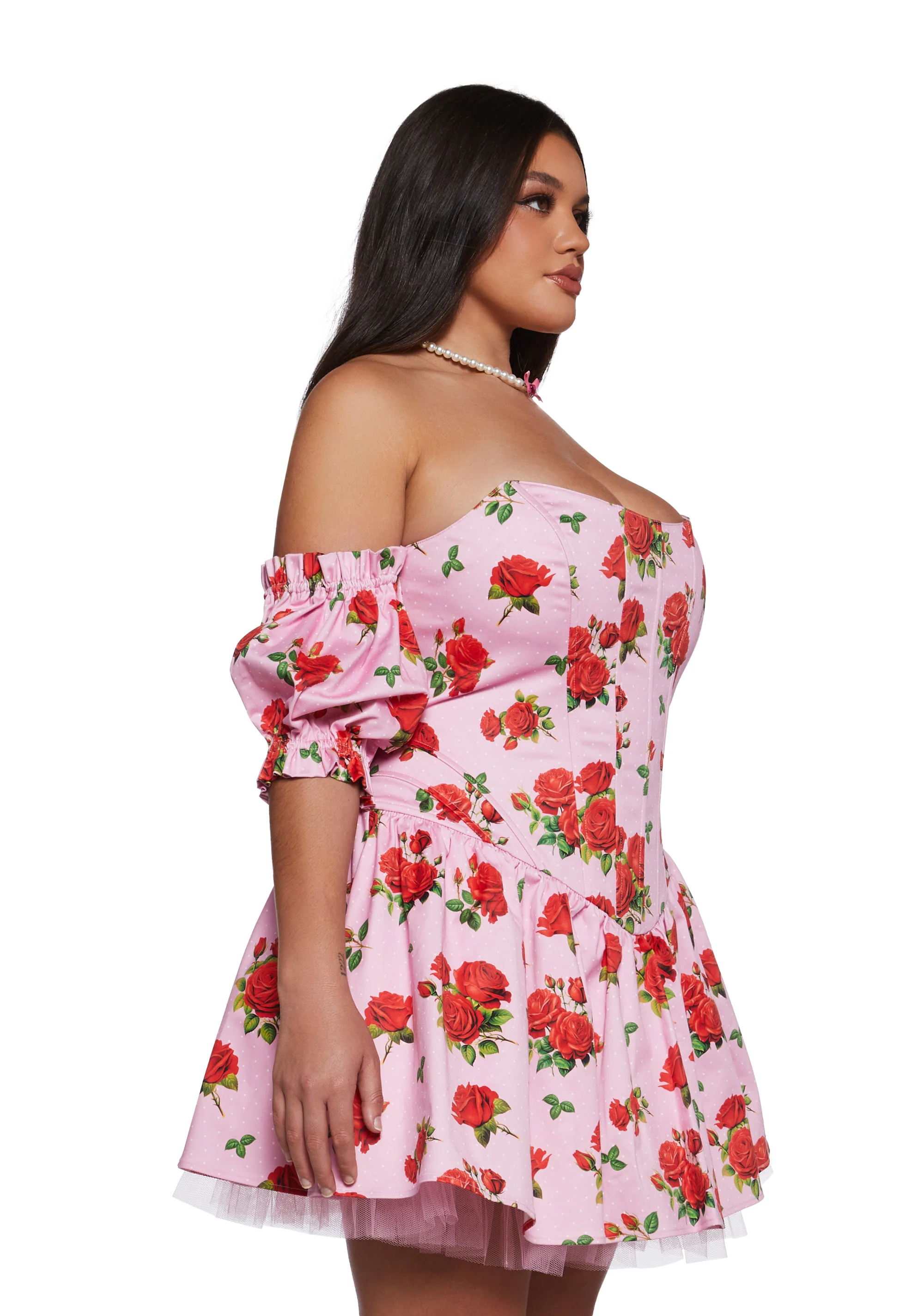 Holding Court Corset Dress - Pink - Image 7