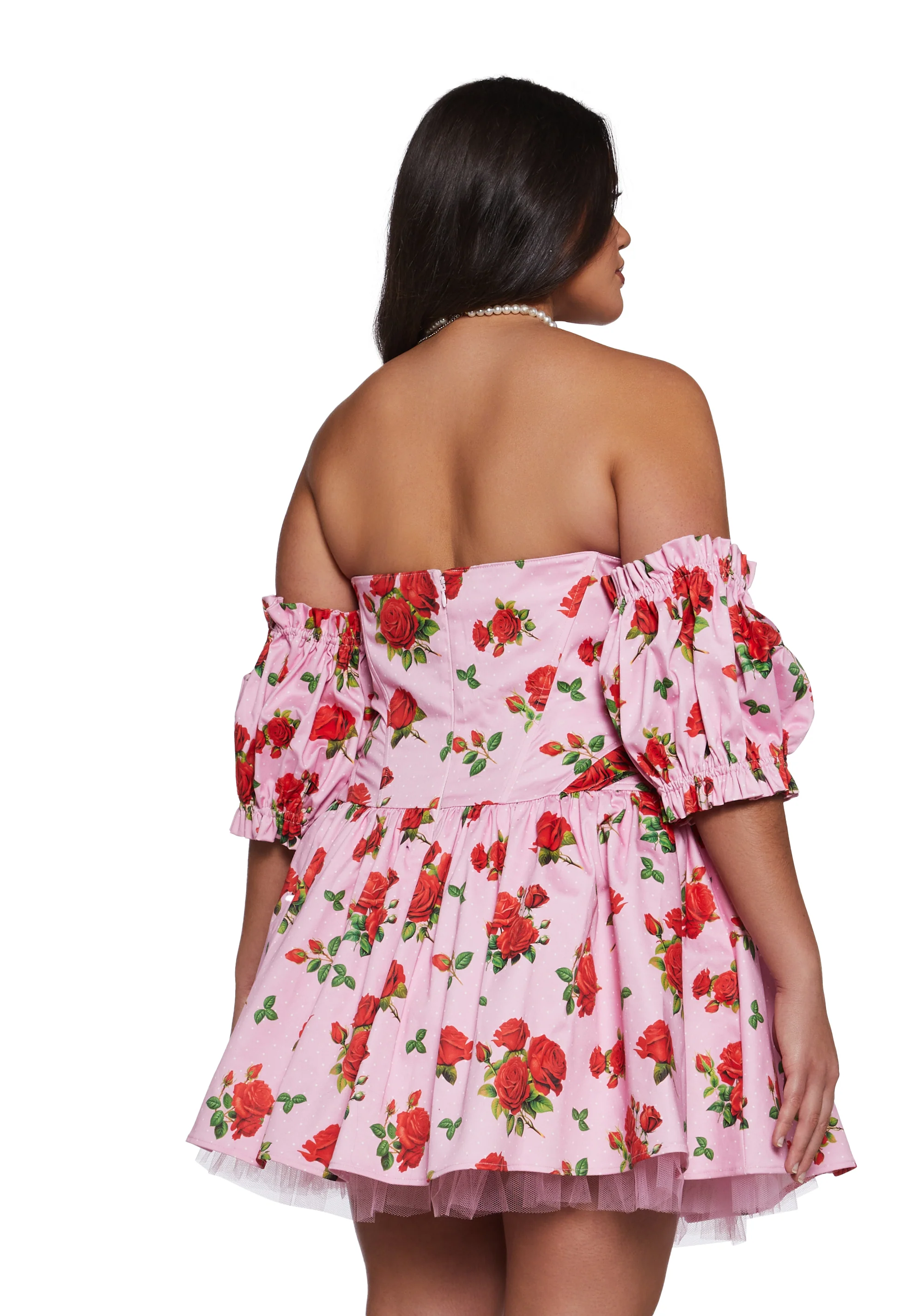 Holding Court Corset Dress - Pink - Image 8