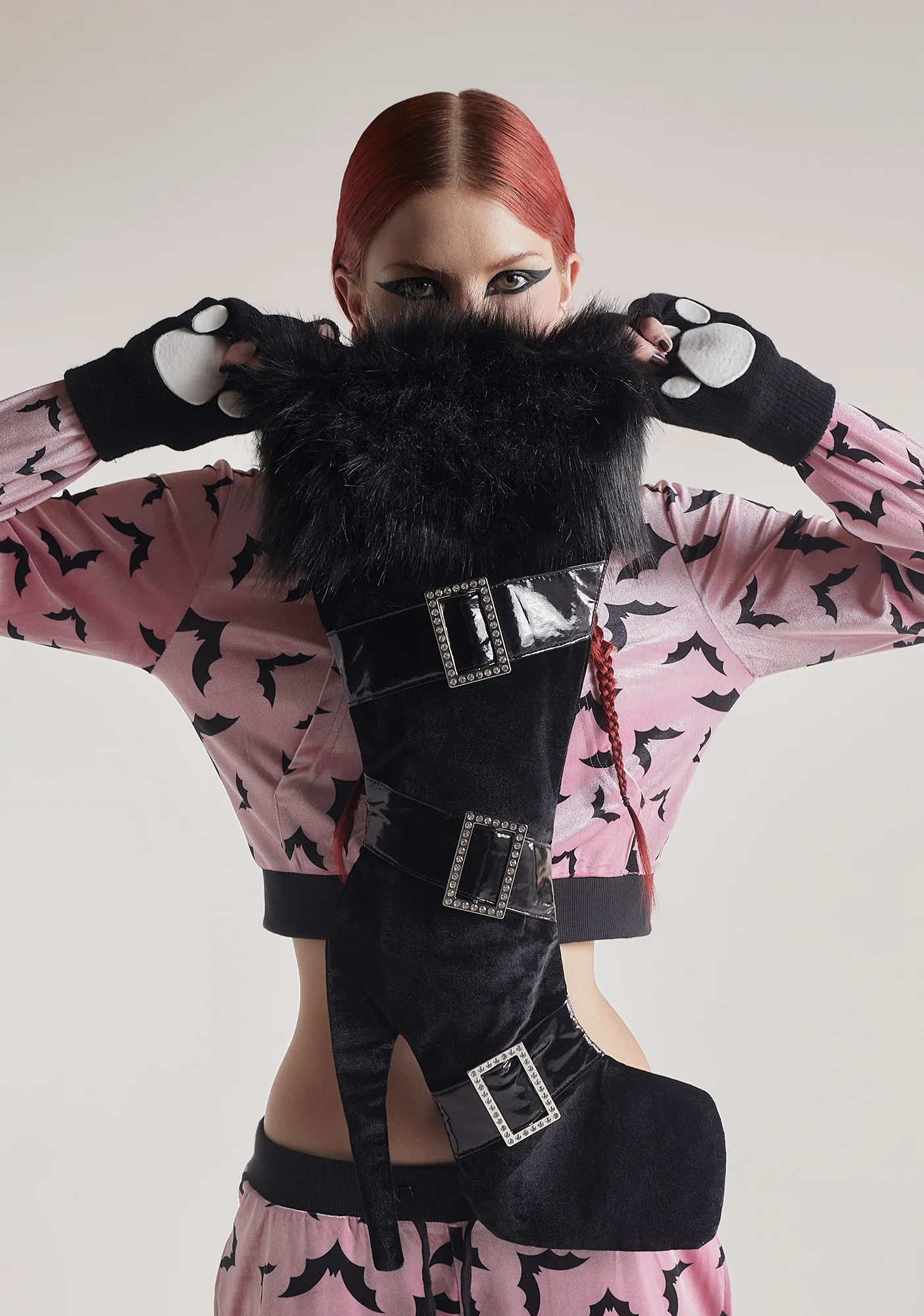 Holiday Hottie Stocking- Black - Image 4