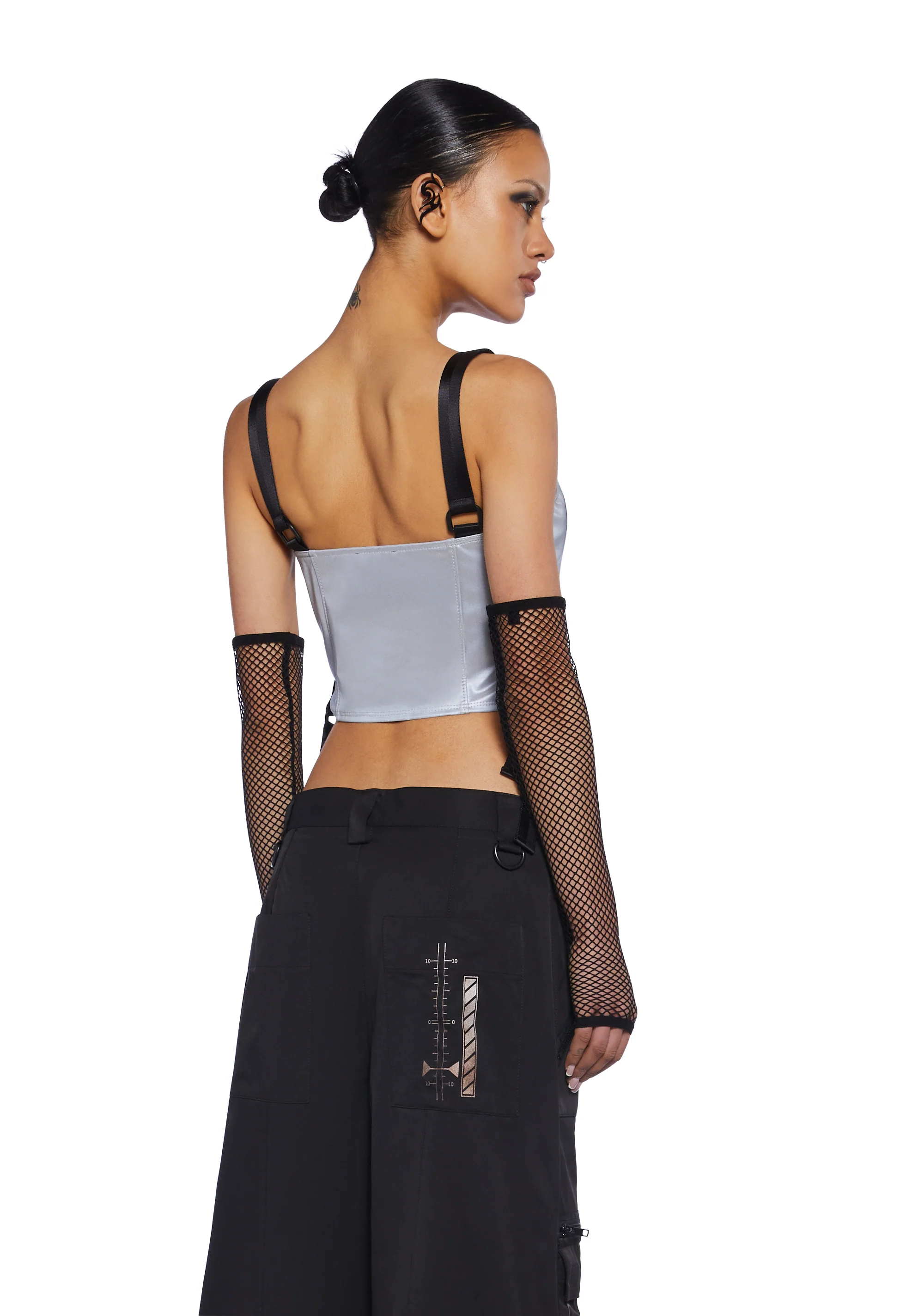 Hologram Party Corset Top - Image 4