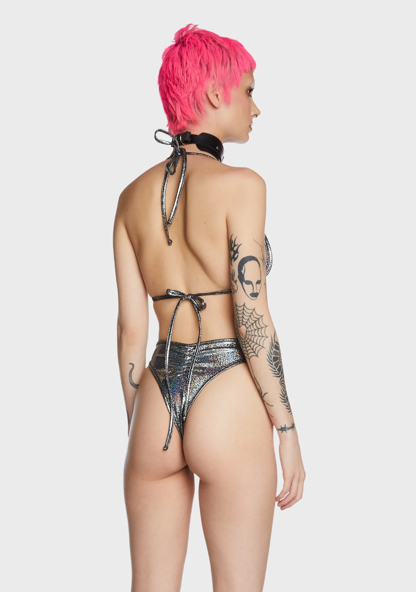 Hologram Triangle Bikini Top - Image 5