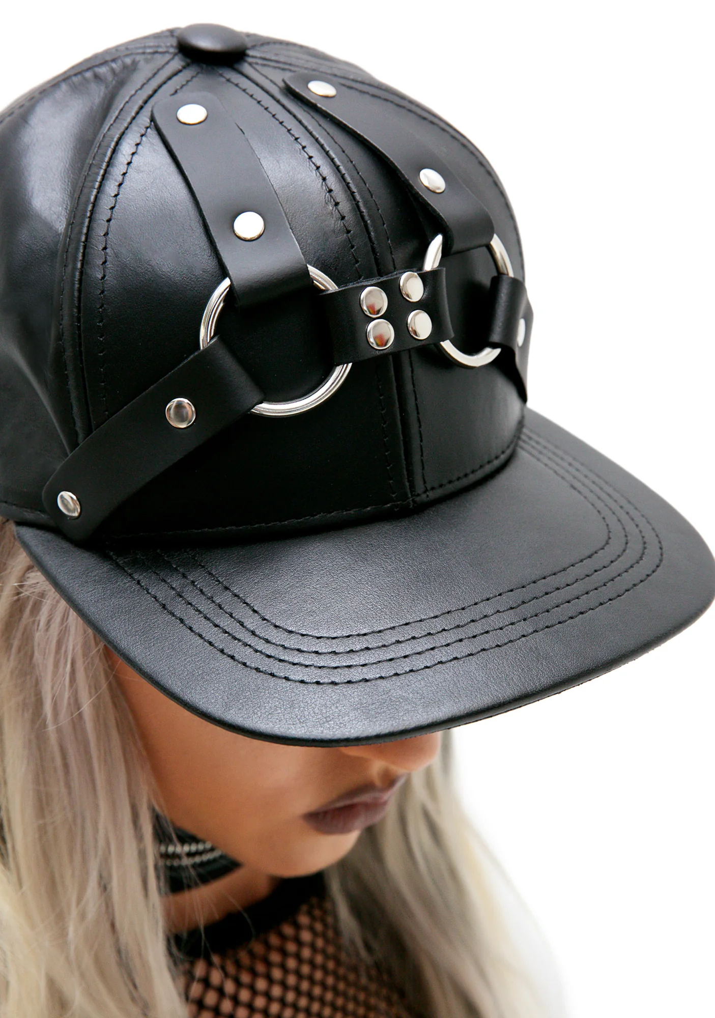 Holy Harness Leather Hat - Image 10