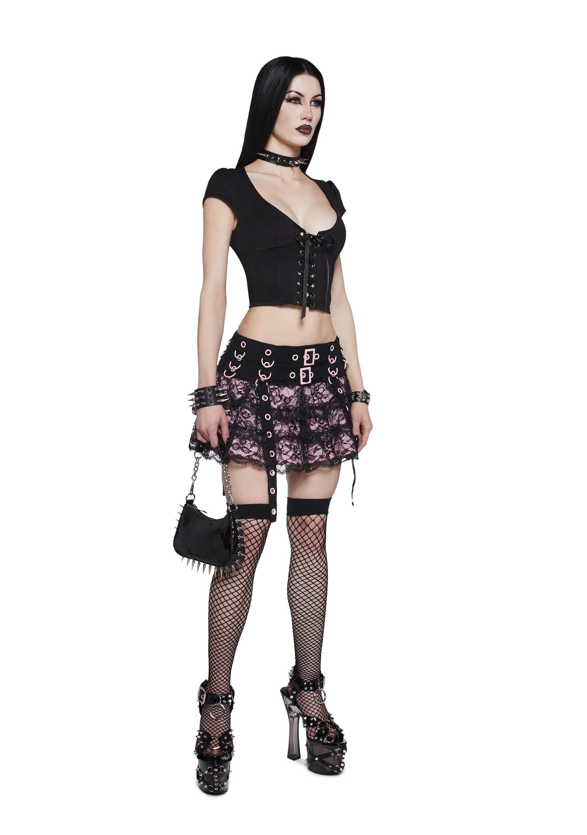 Holy Hexed Mini Skirt - Image 2
