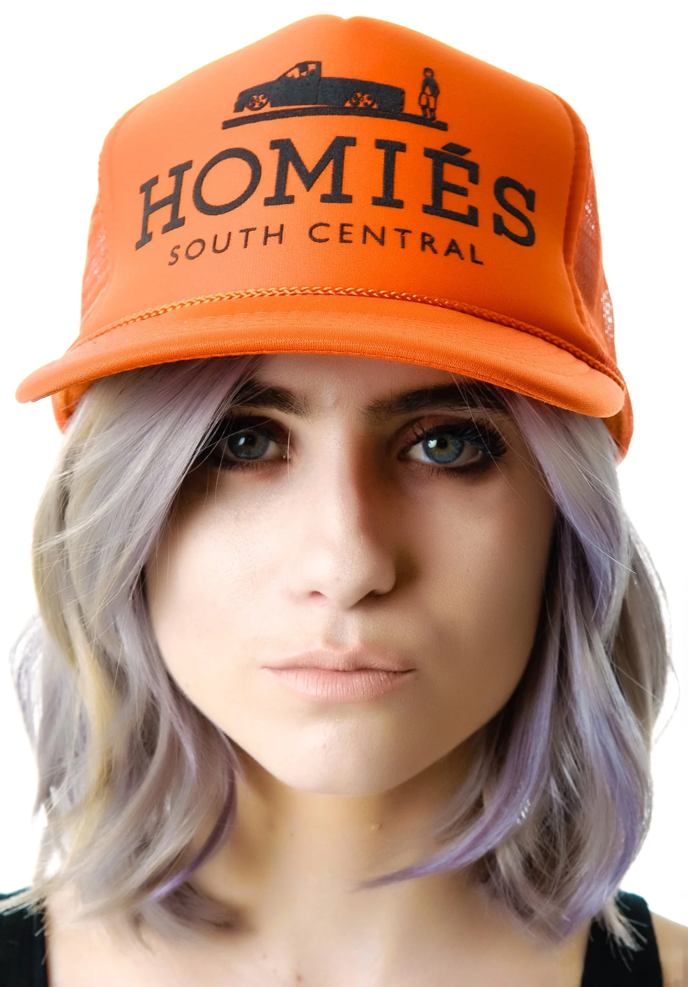 Homies Trucker Mesh Hat - Black - Image 5