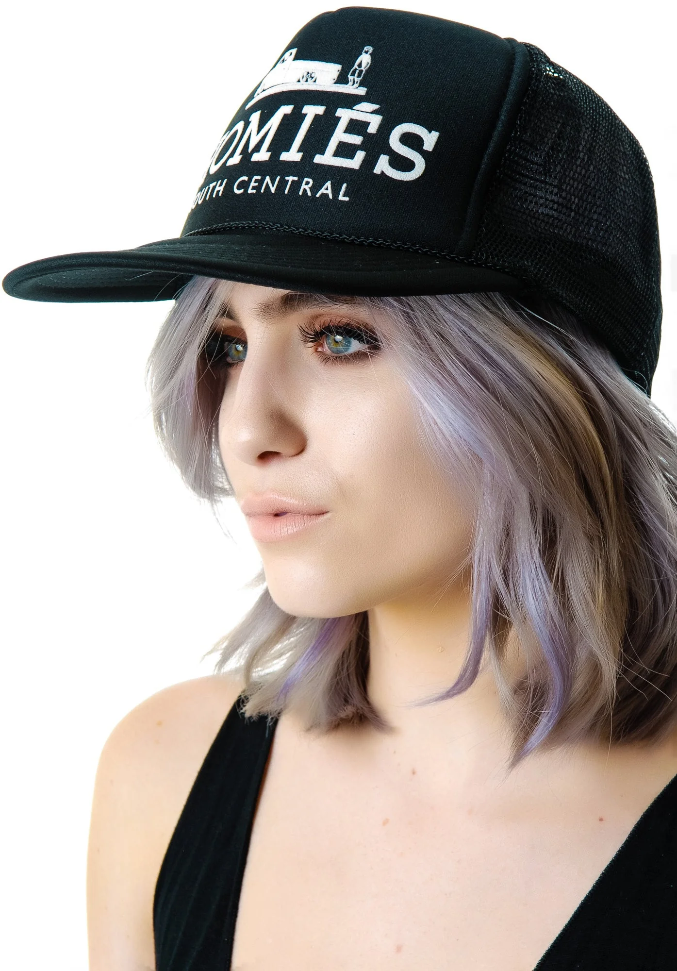 Homies Trucker Mesh Hat - Black - Image 9